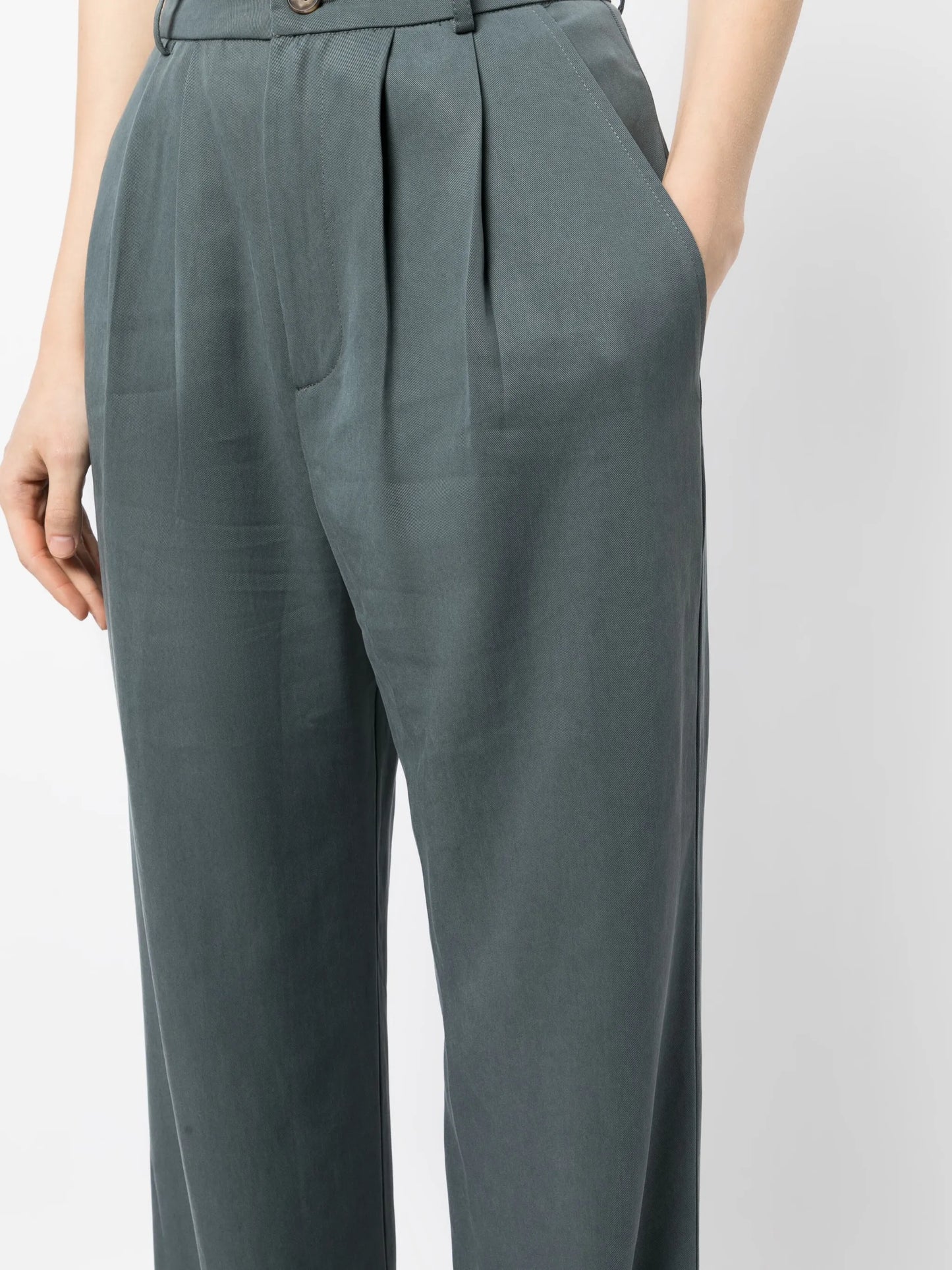 Mason high-waist wide-leg trousers