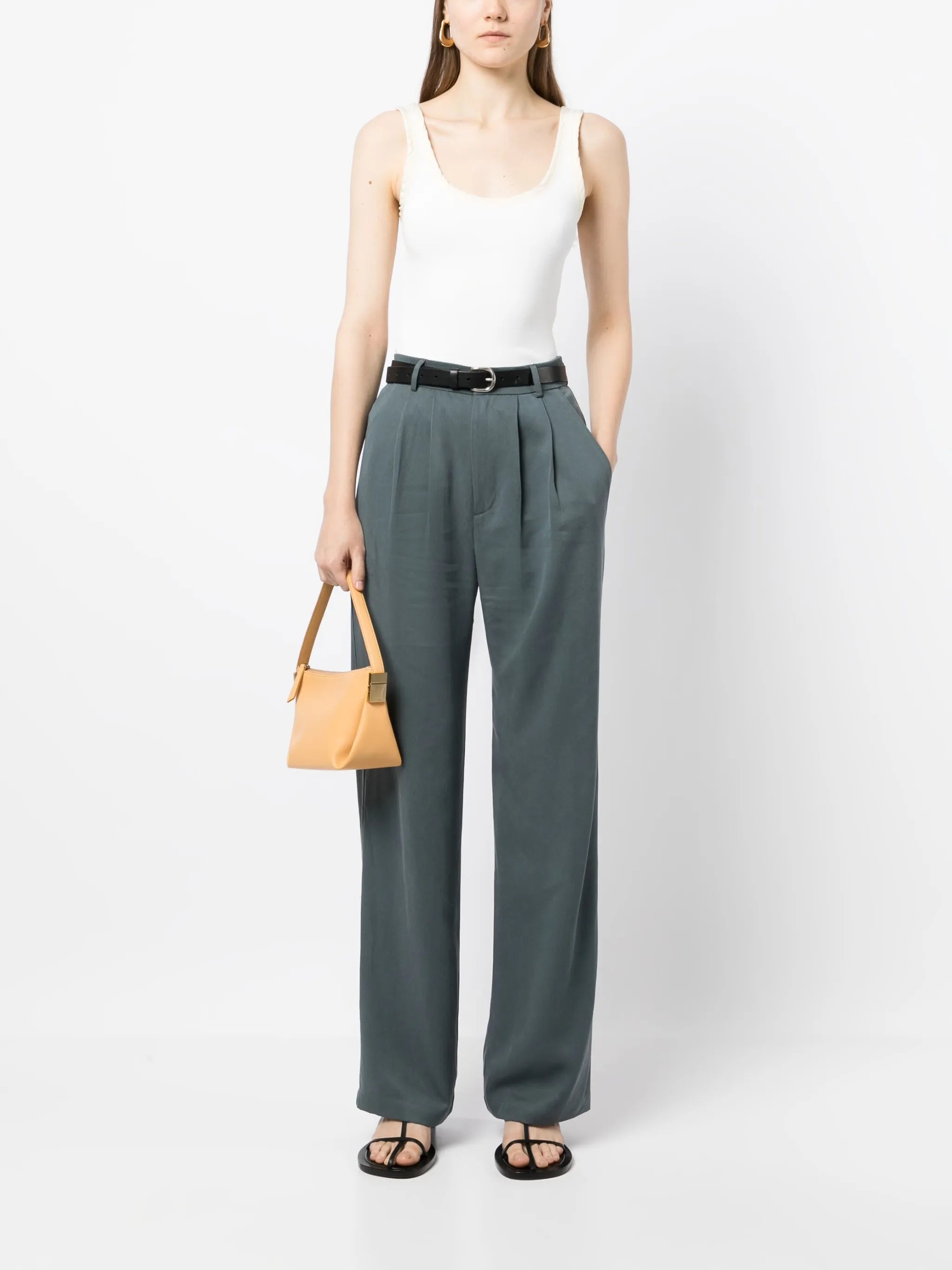 Mason high-waist wide-leg trousers