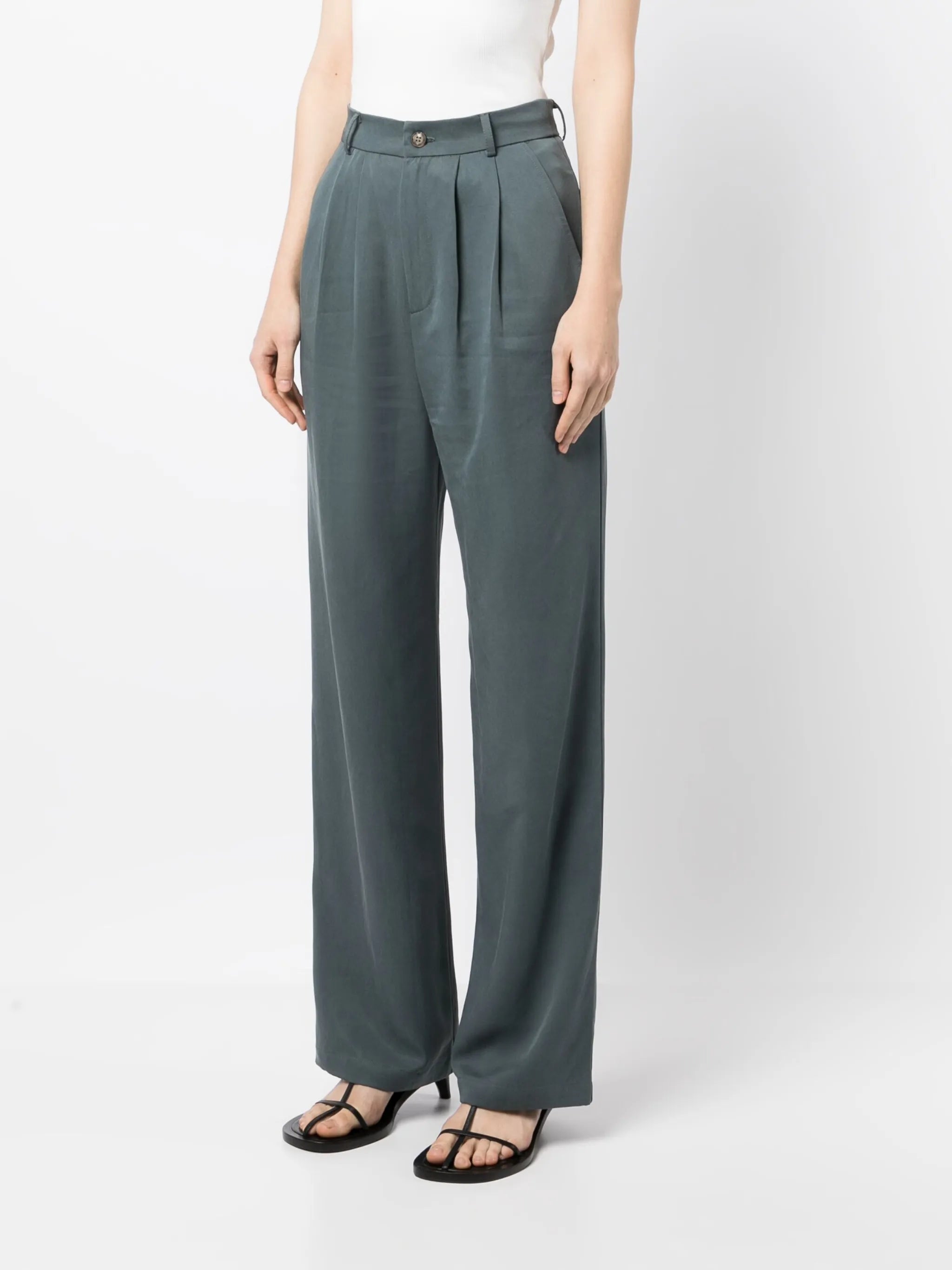 Mason high-waist wide-leg trousers