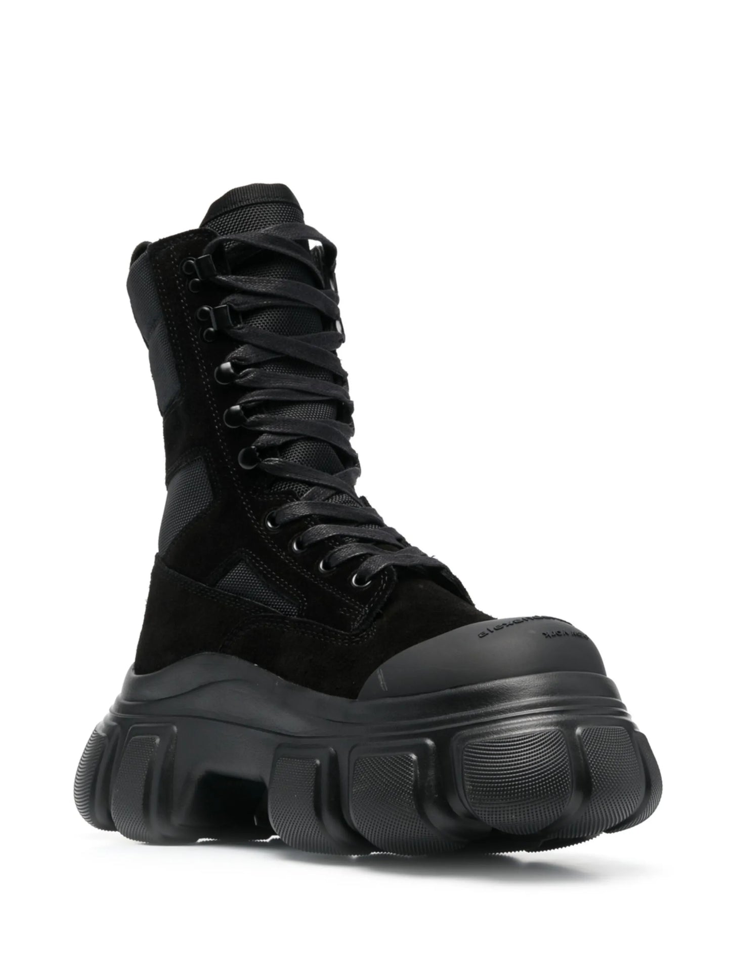 platform suede boots