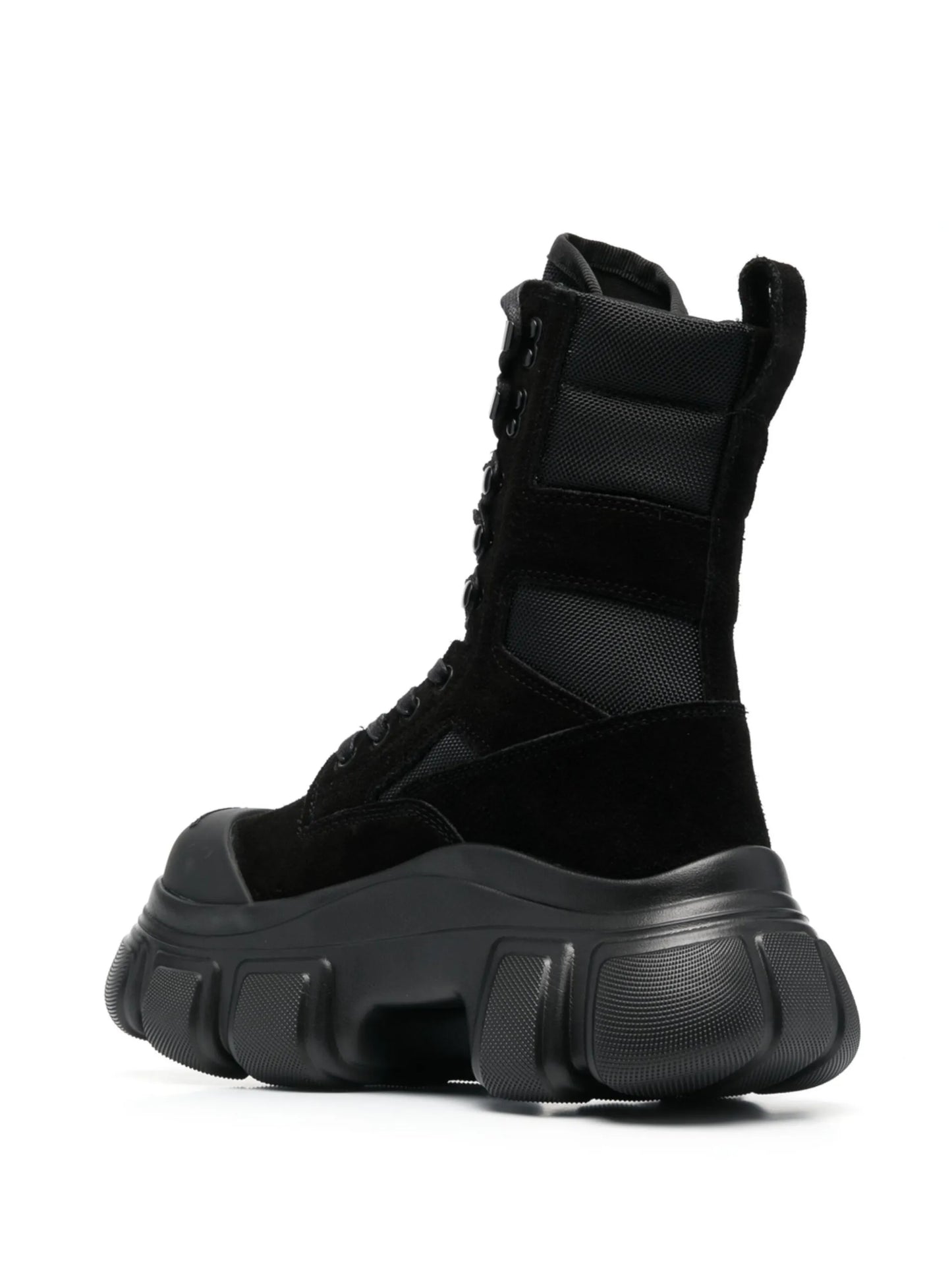 platform suede boots