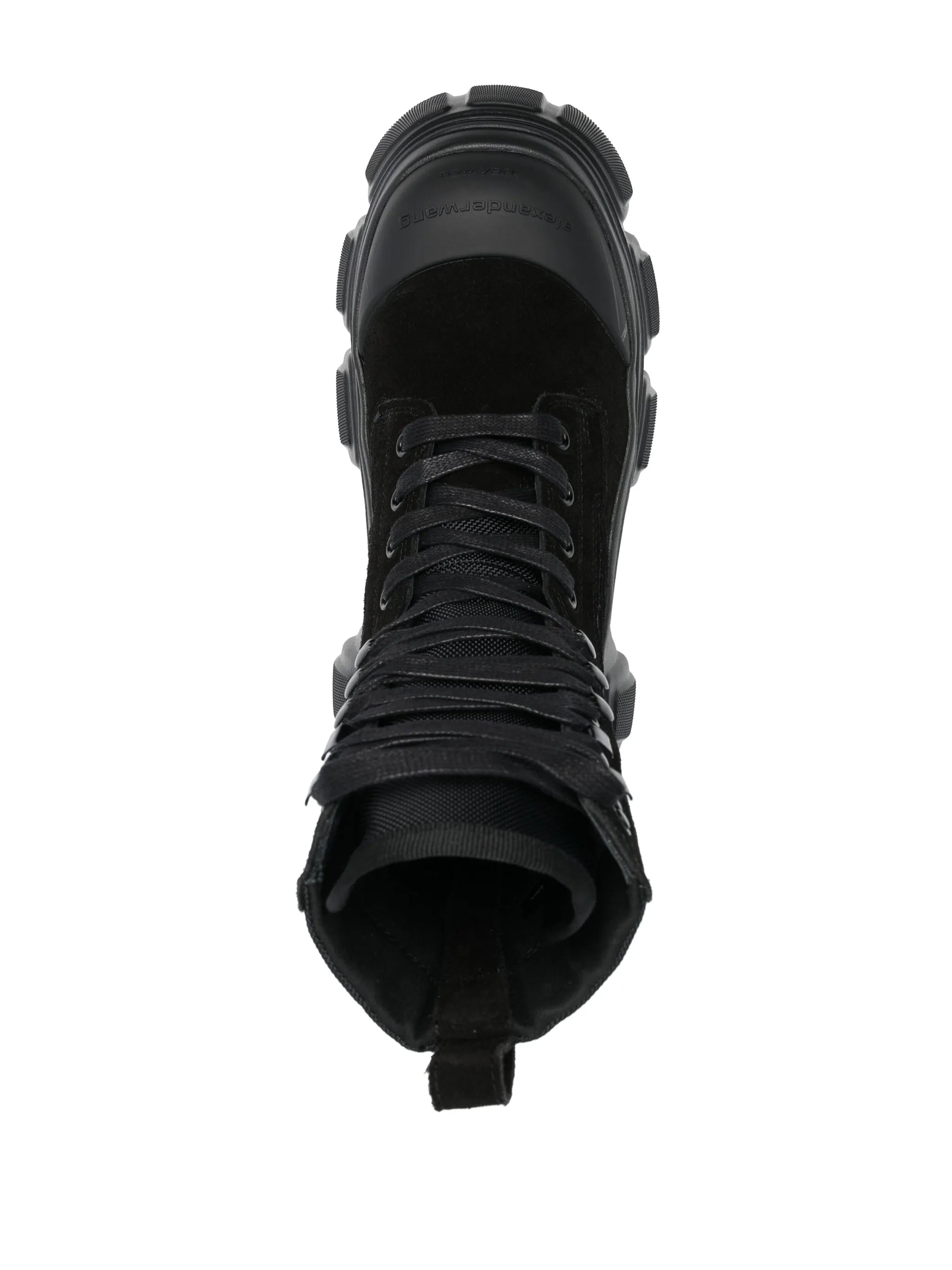 platform suede boots