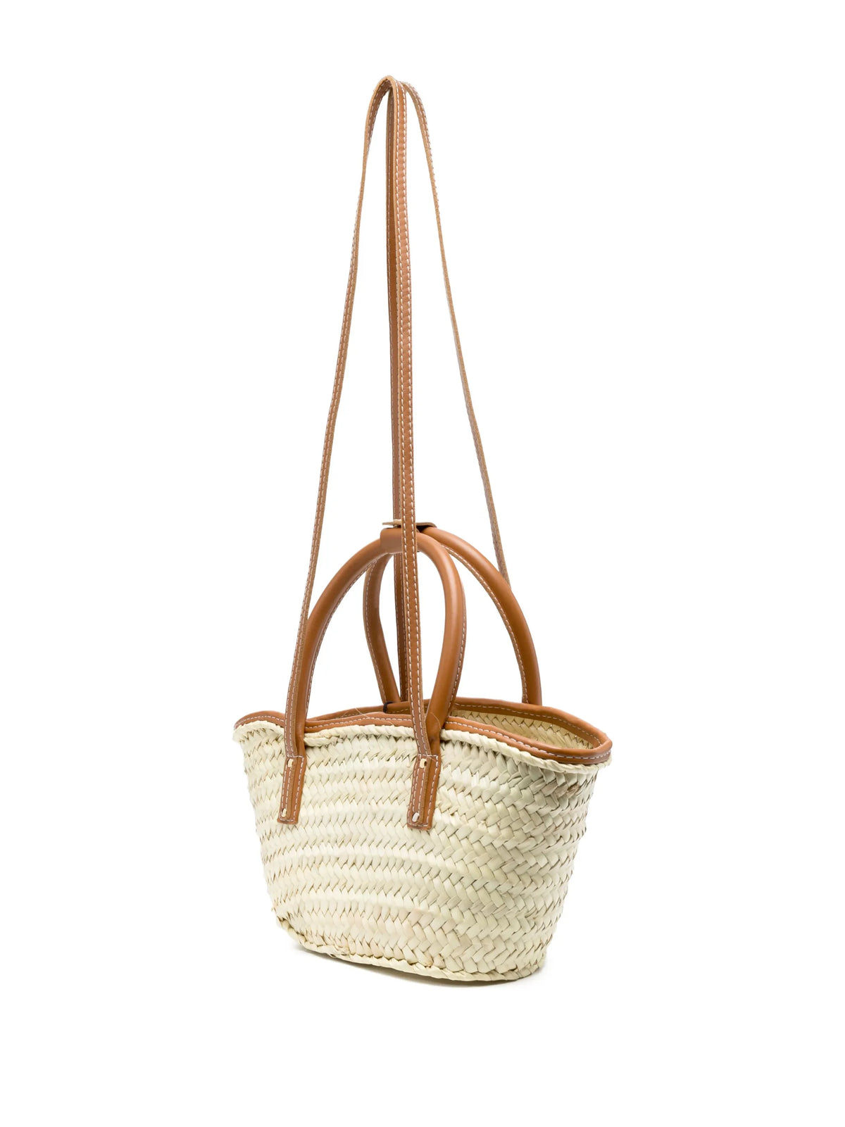 Le Petit Panier Soli tote raffia bag