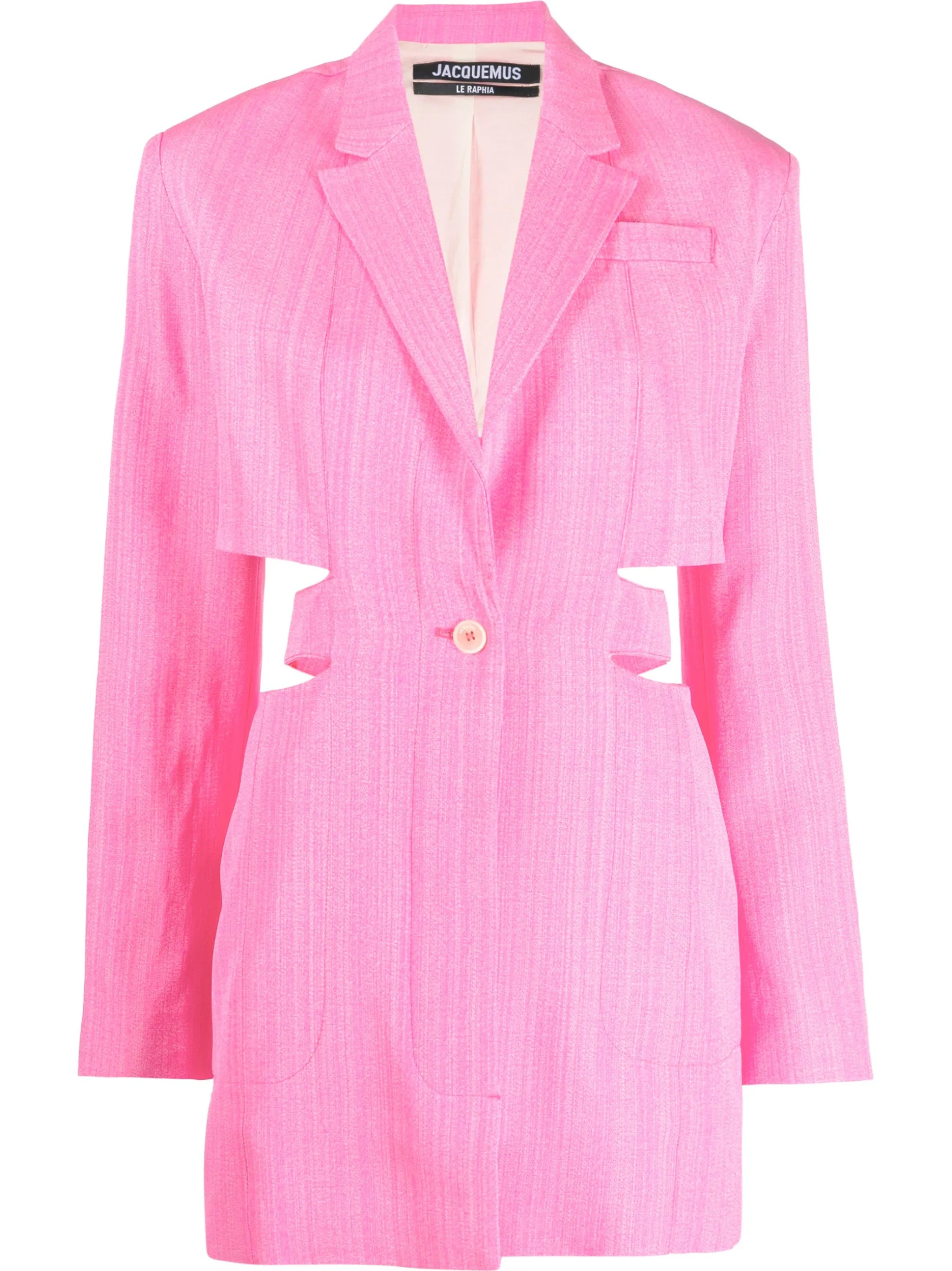 Bari cut-out tailored dress
