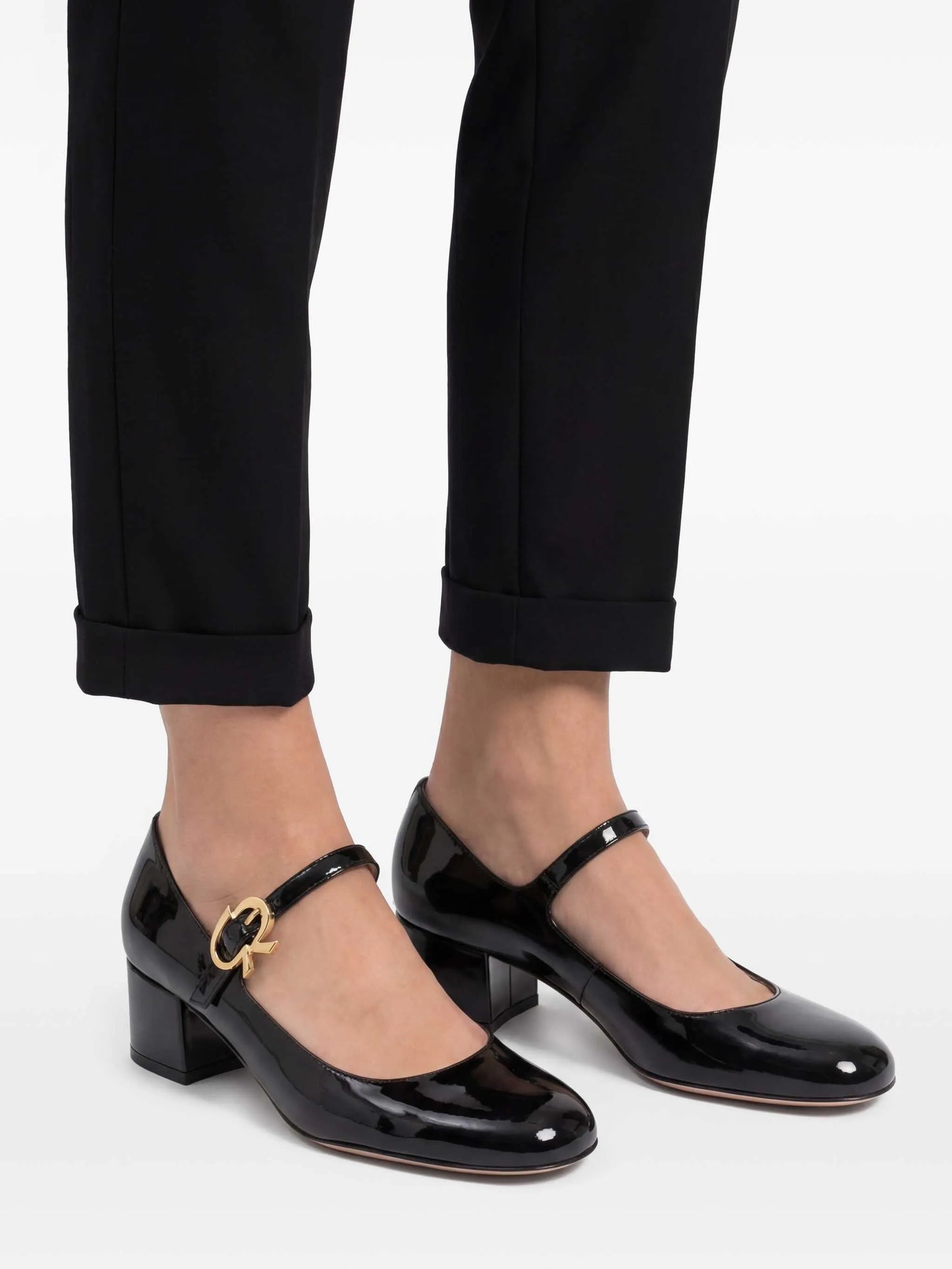 45mm Mary Ribbon pumps