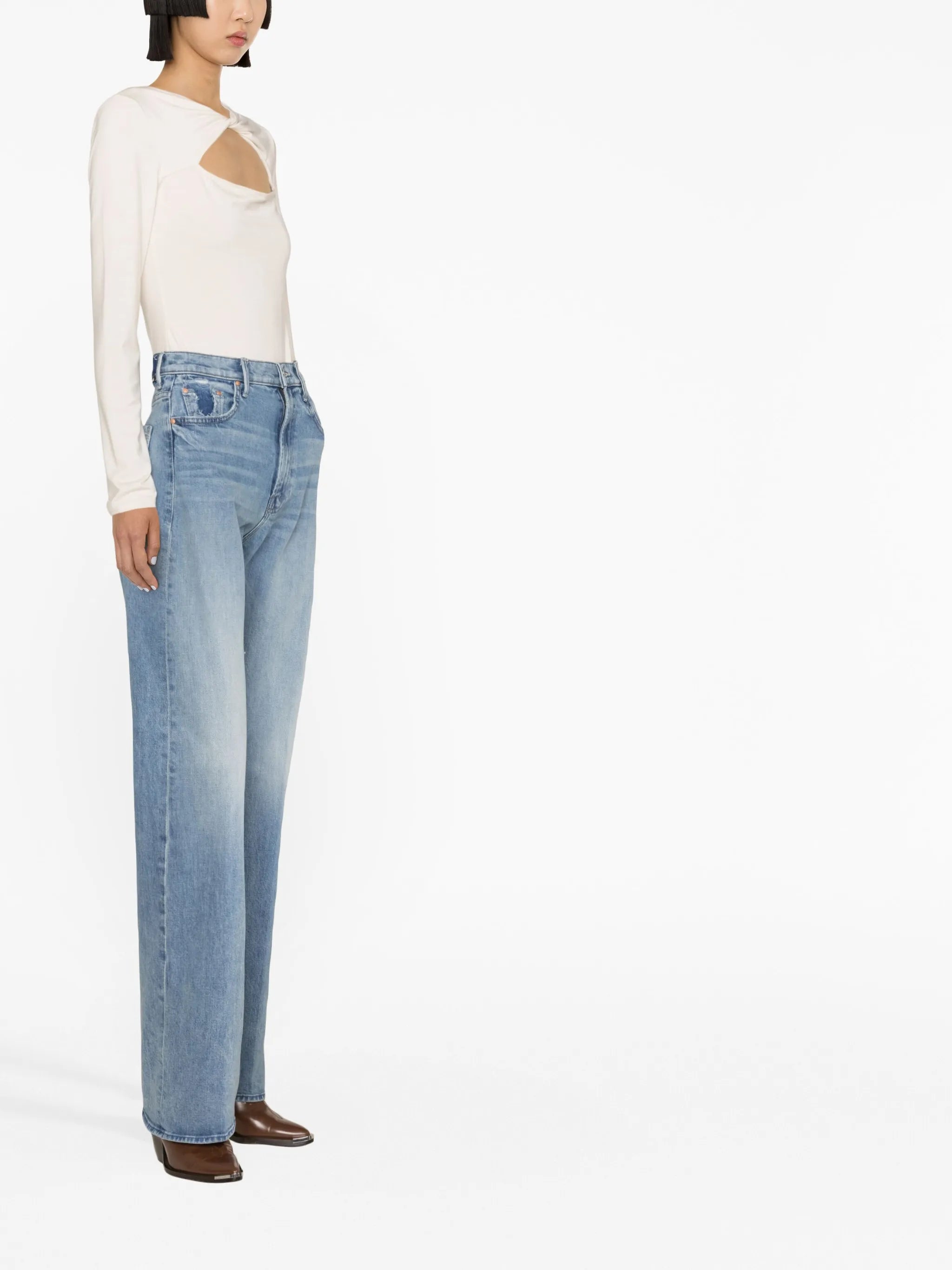The Lasso wide-leg jeans