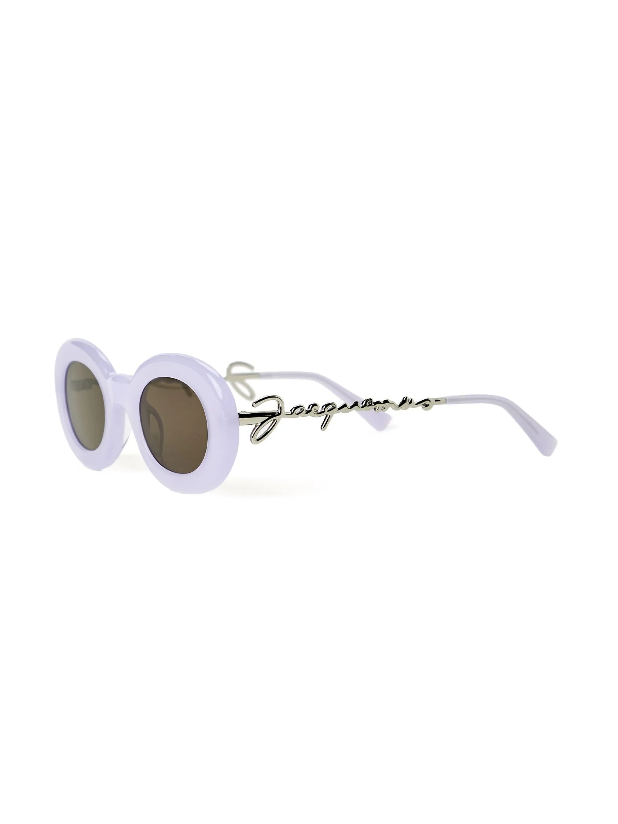 Les lunettes Pralu round-frame sunglasses