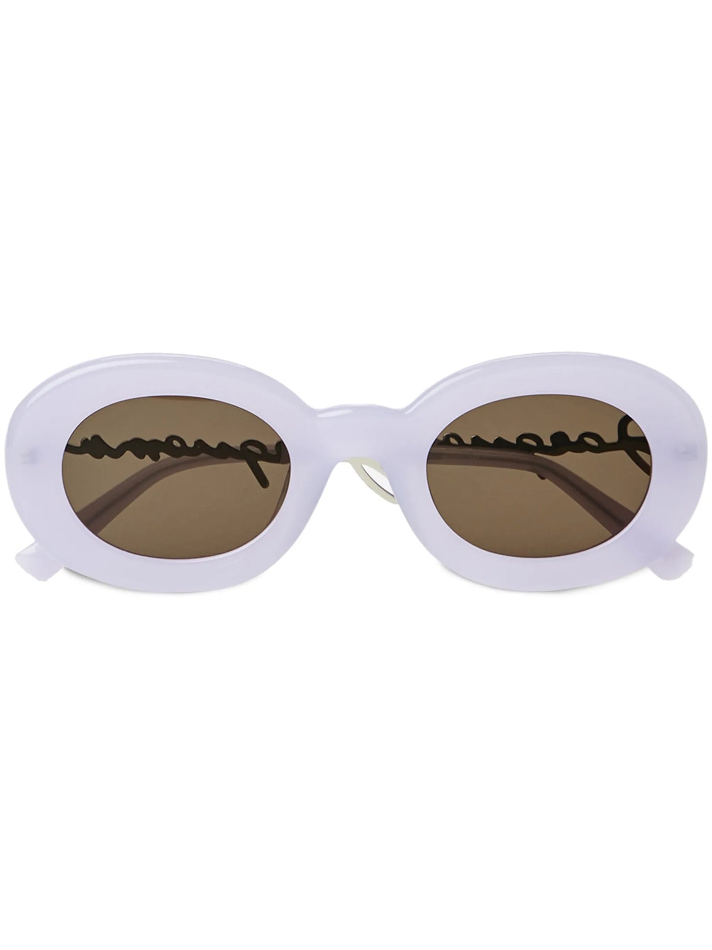 Les lunettes Pralu round-frame sunglasses