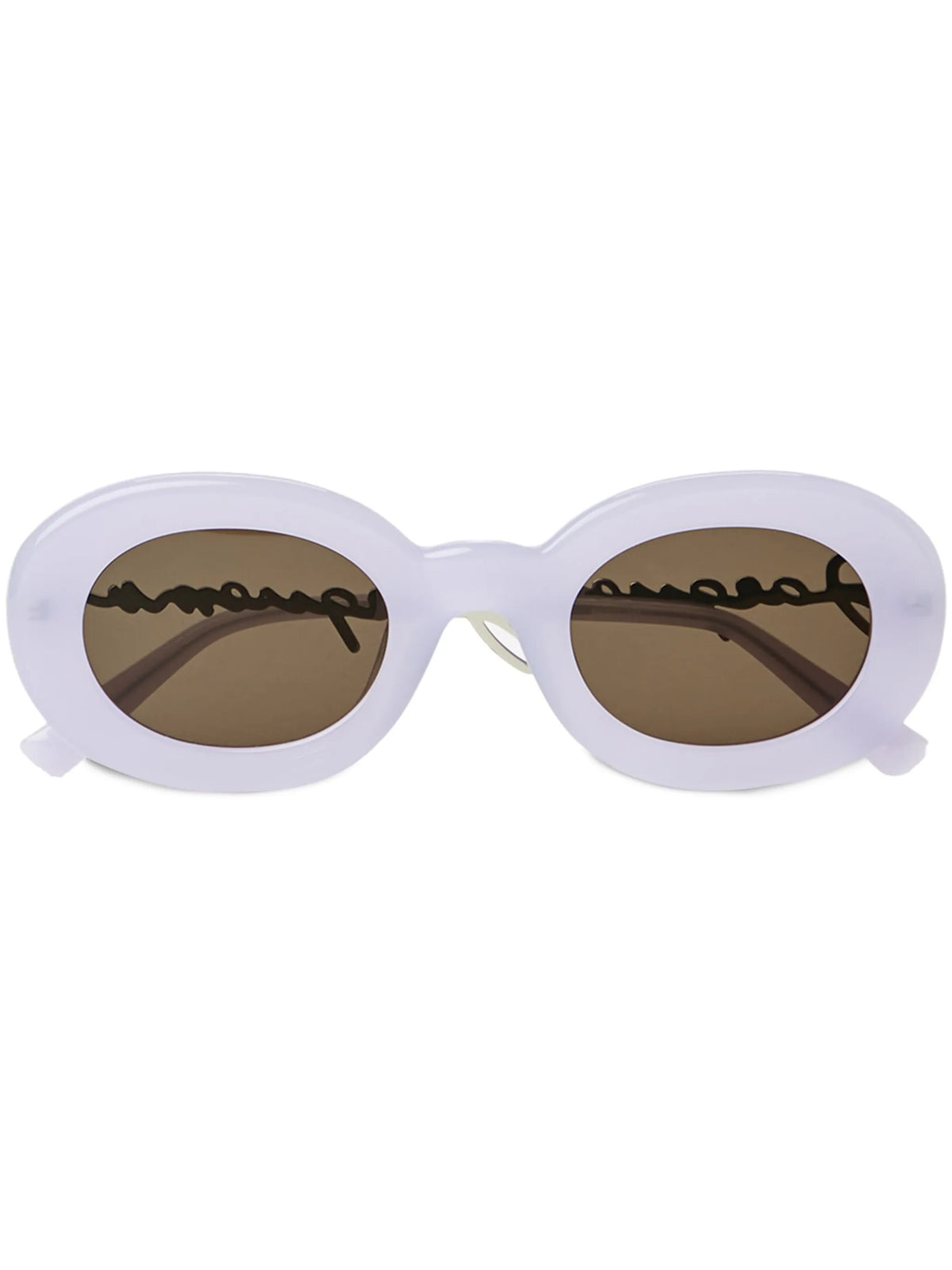 Les lunettes Pralu round-frame sunglasses