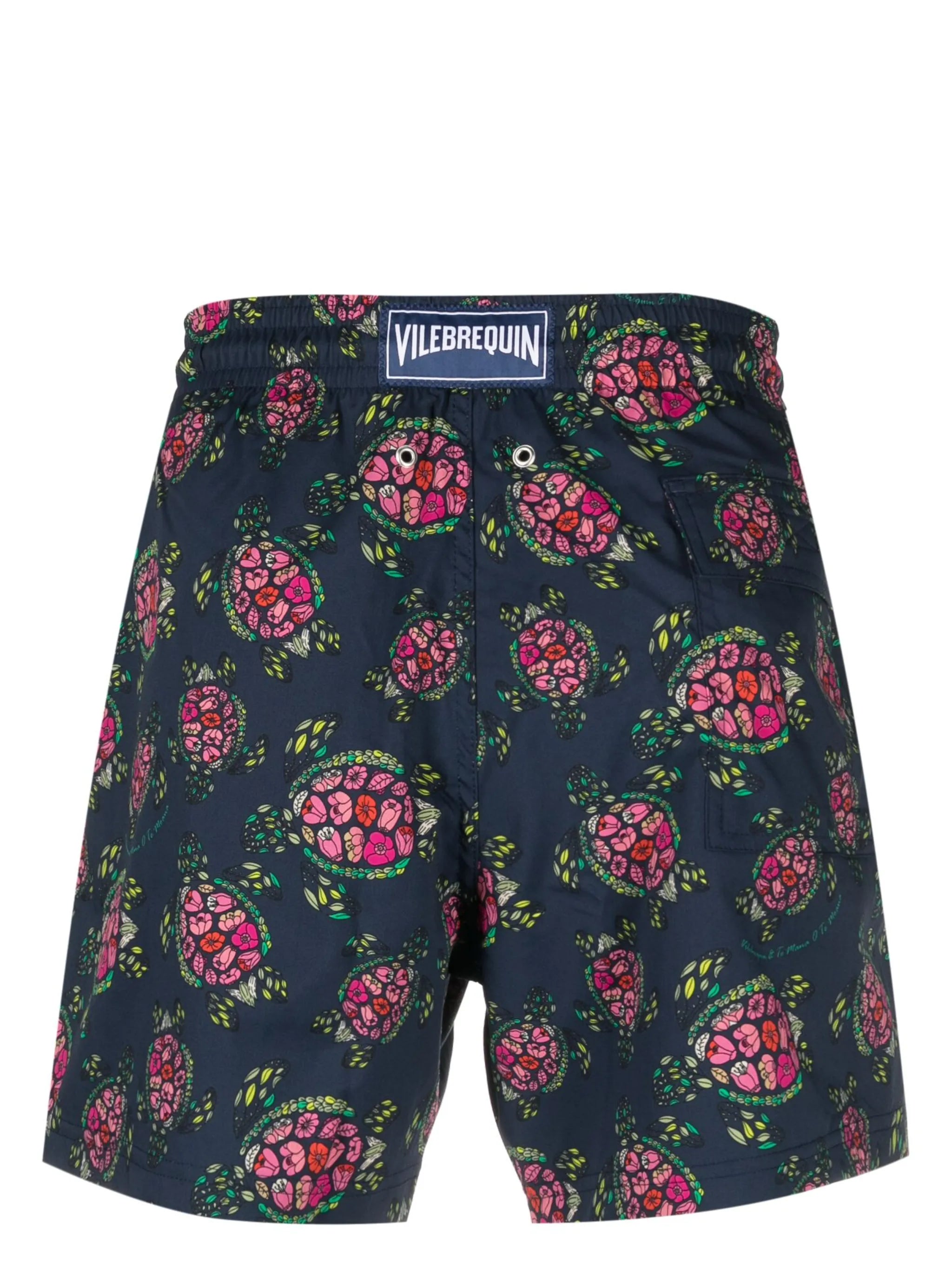 graphic-print swim shorts
