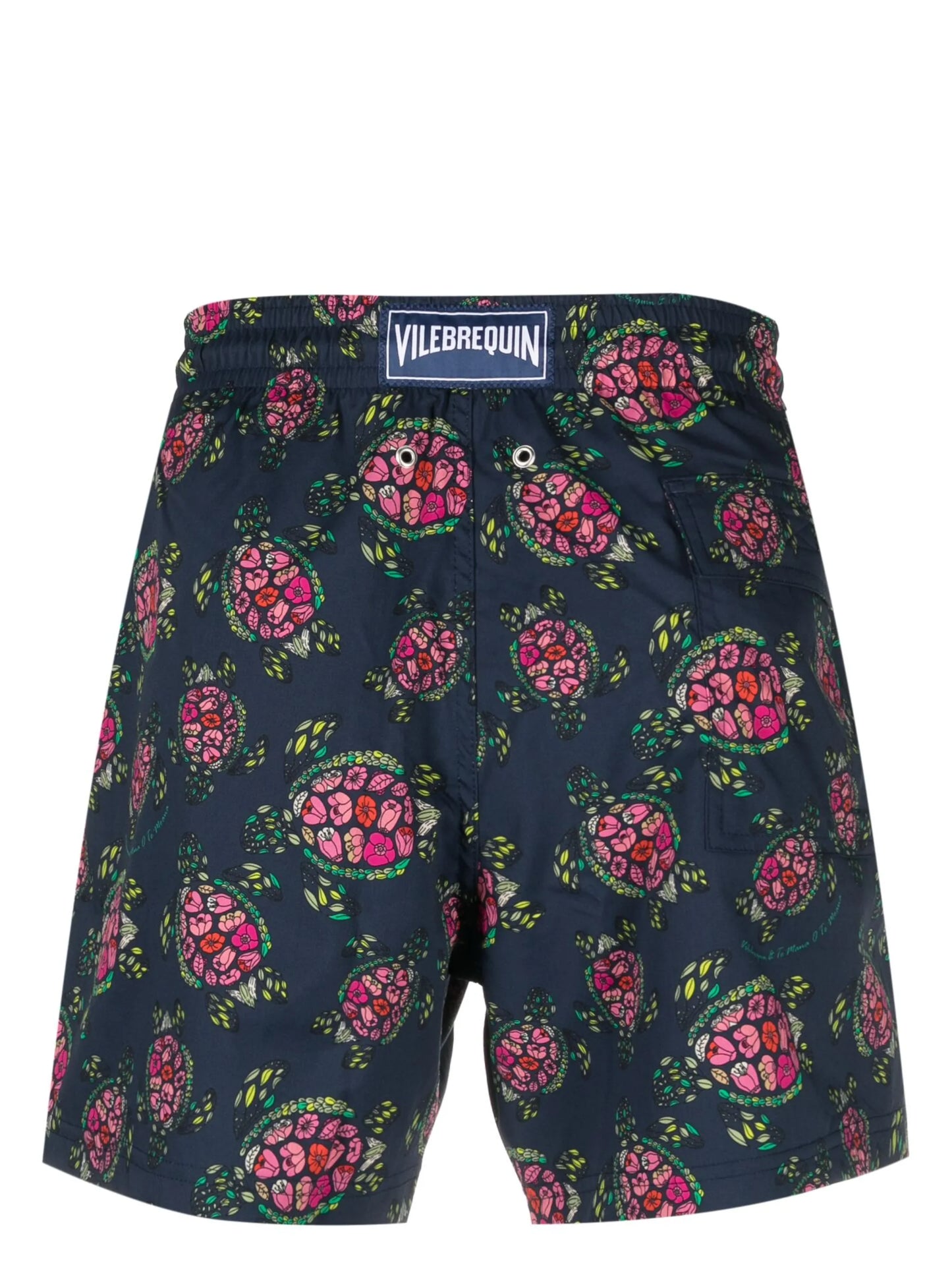 graphic-print swim shorts