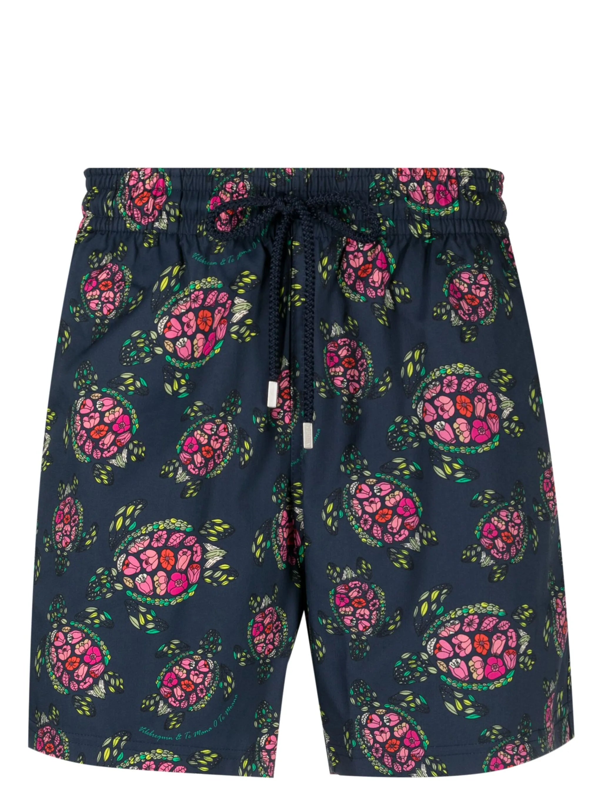 graphic-print swim shorts