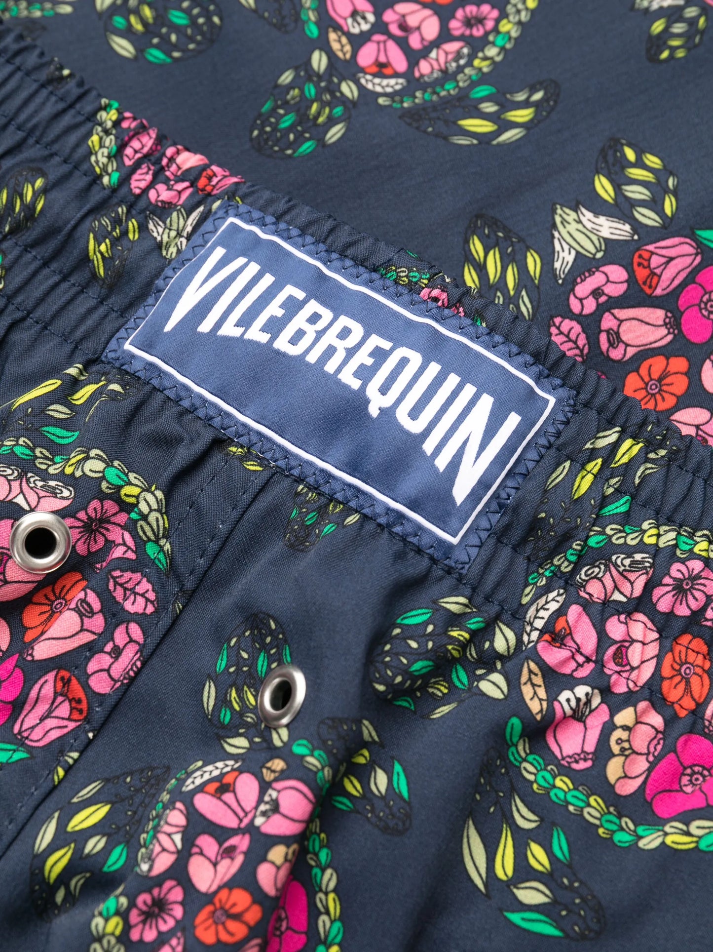 graphic-print swim shorts