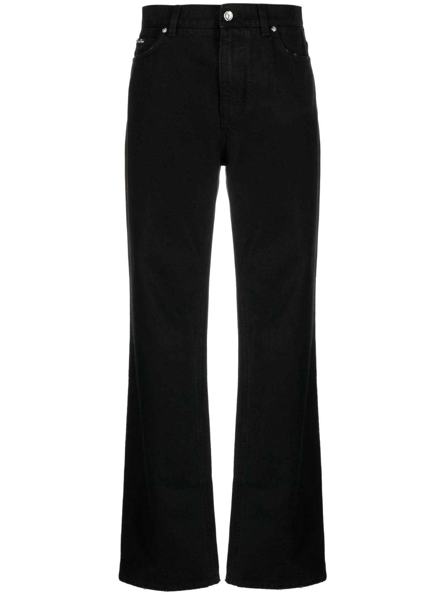 KIM DOLCE&GABBANA high-rise drop-crotch boyfriend jeans