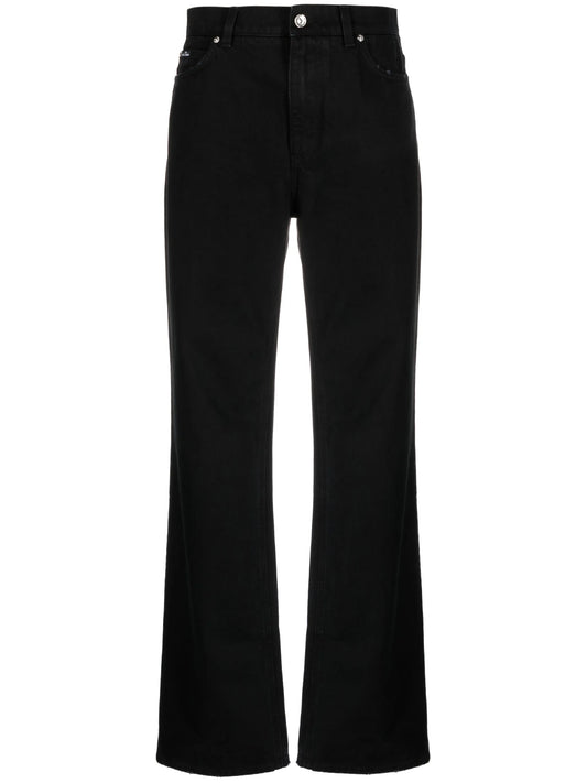 KIM DOLCE&GABBANA high-rise drop-crotch boyfriend jeans