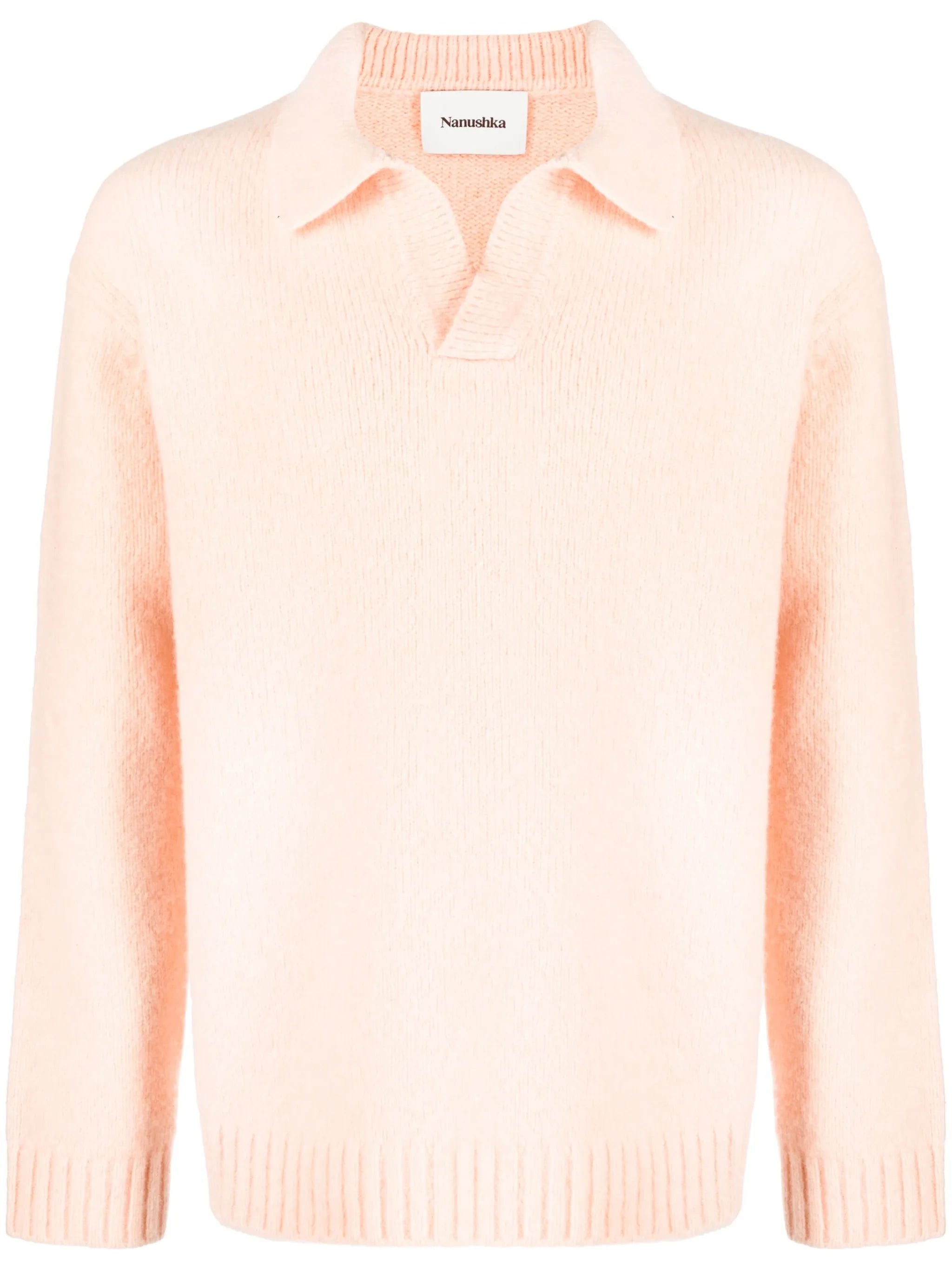 collared merino wool jumper