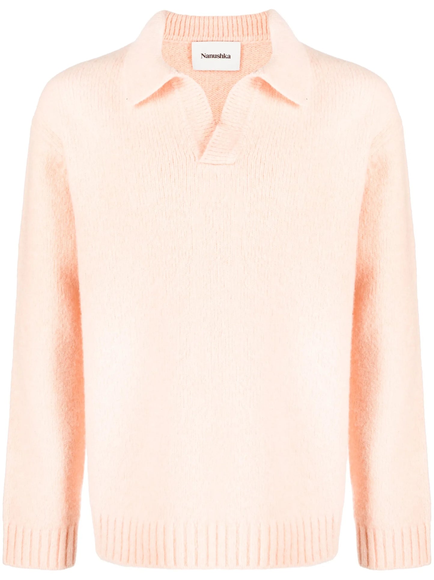 collared merino wool jumper