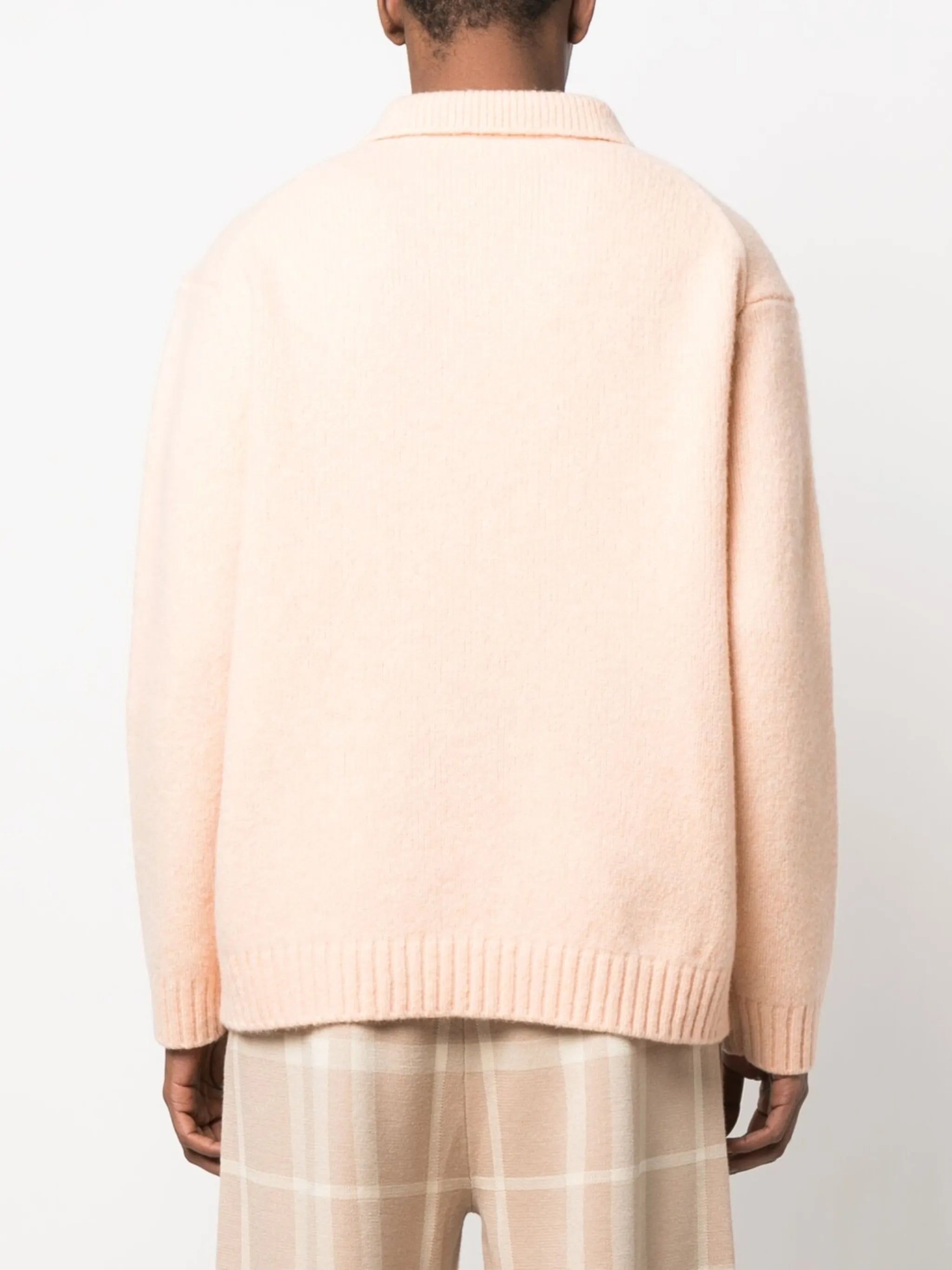 collared merino wool jumper