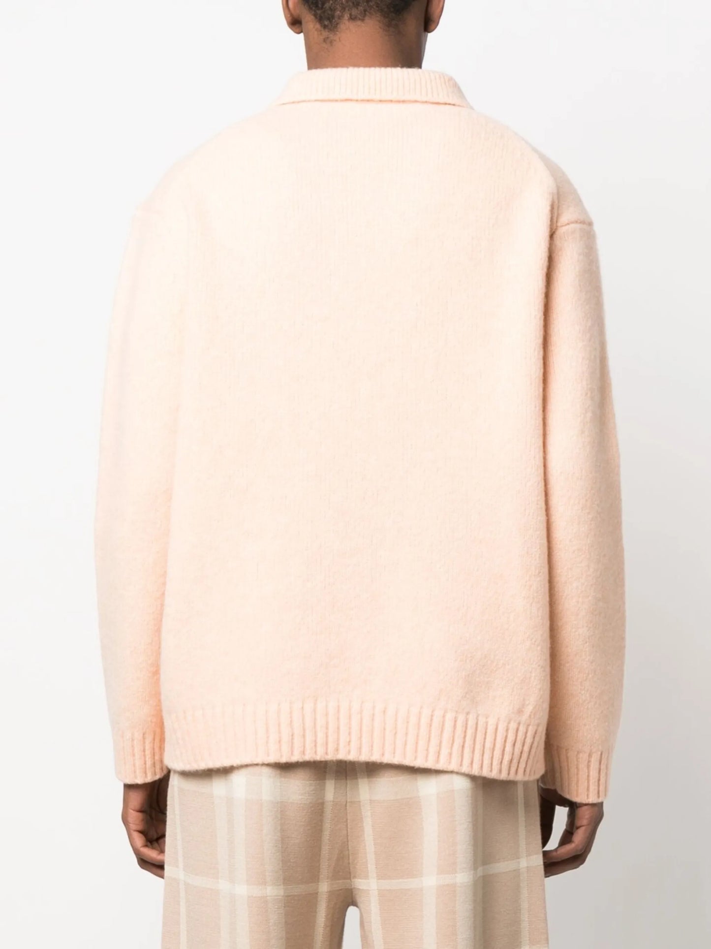 collared merino wool jumper