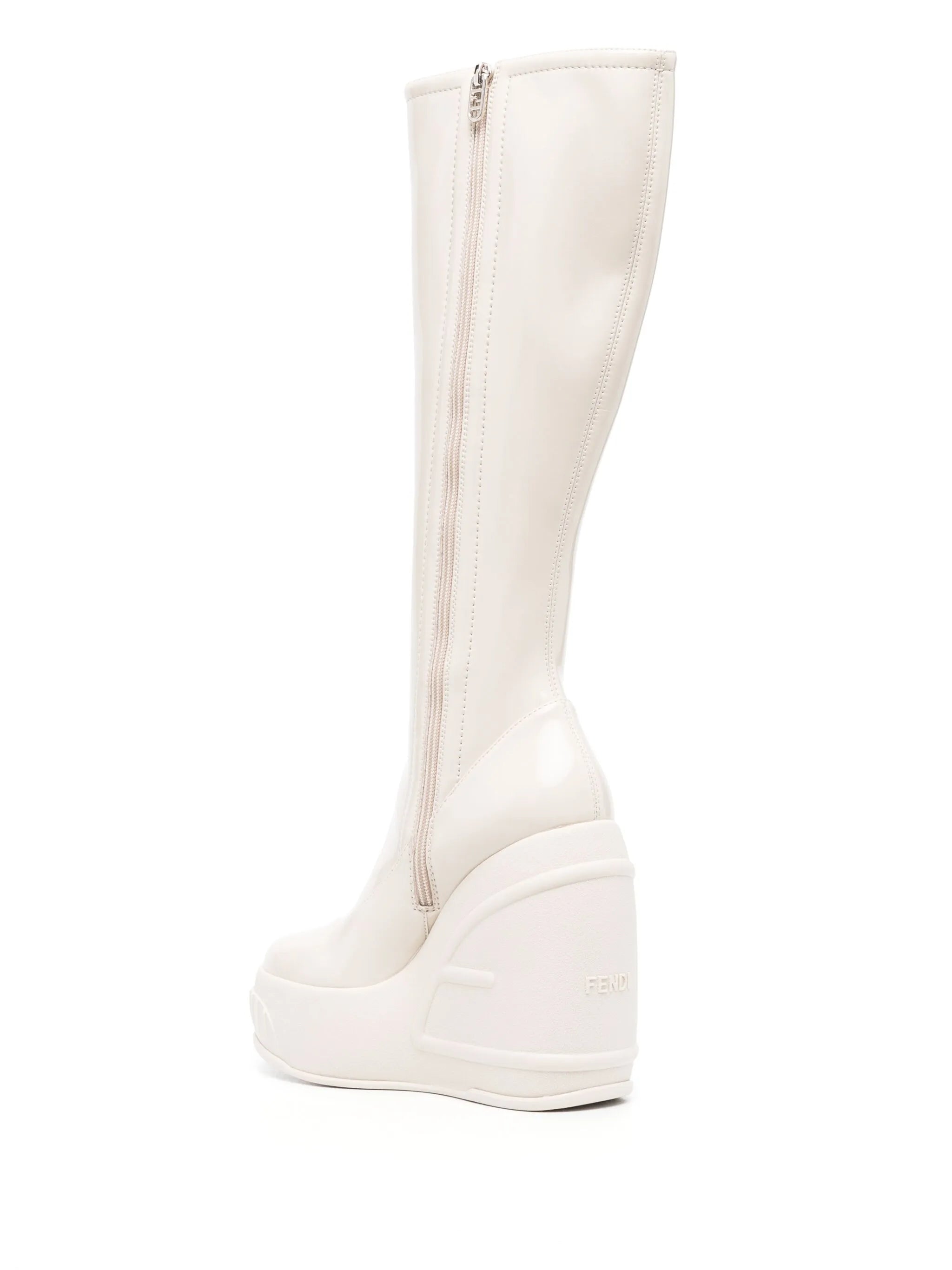 patent leather 140mm platform boots