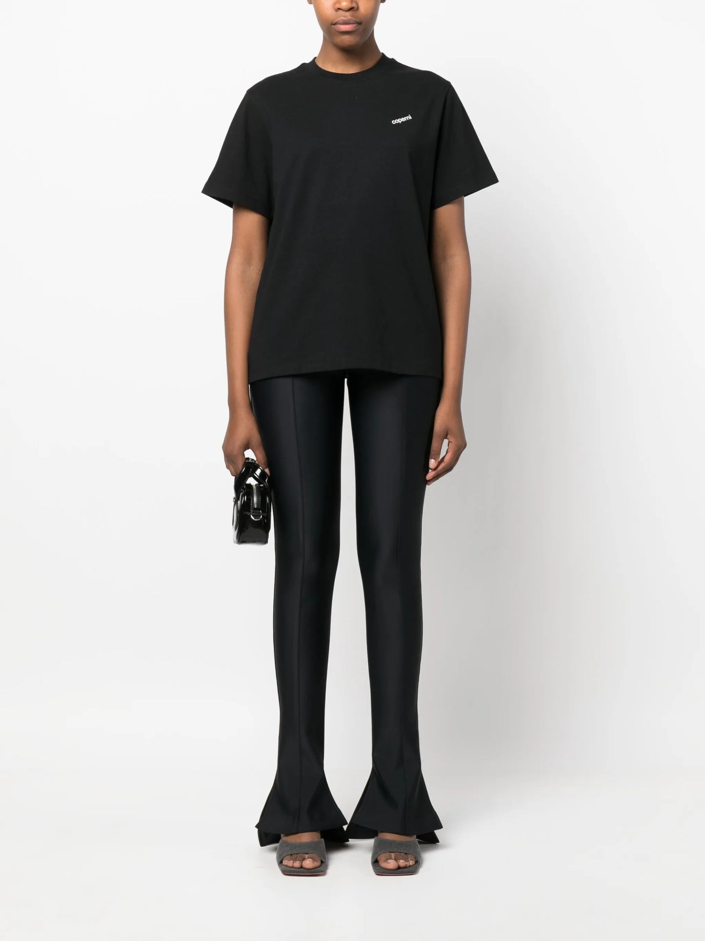 logo-print cotton T-shirt