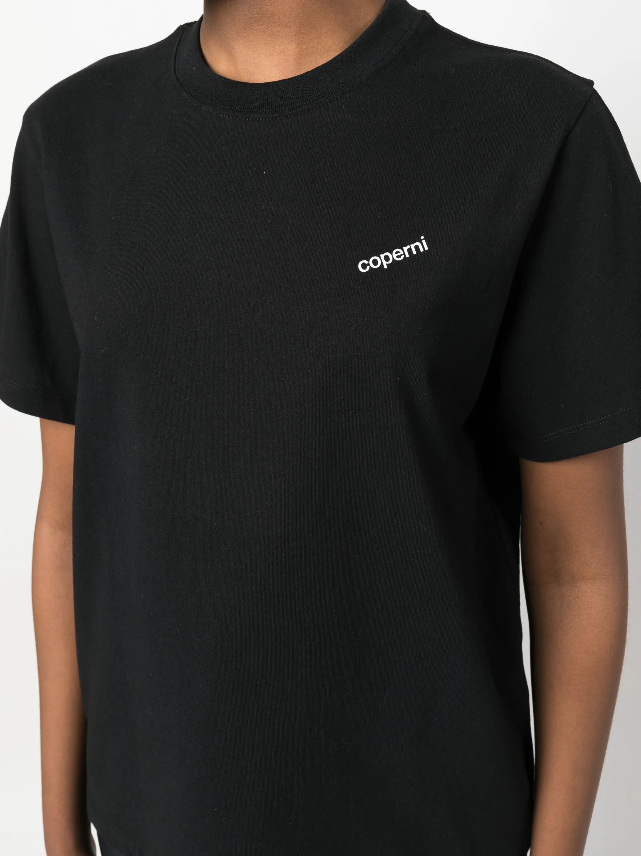 logo-print cotton T-shirt