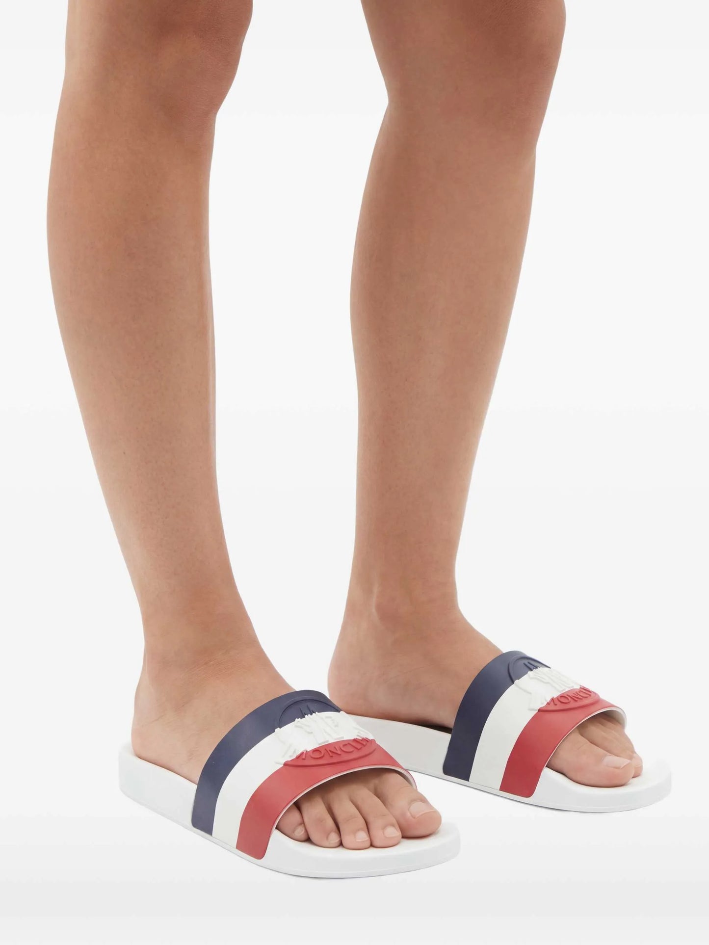 striped logo-detail slides