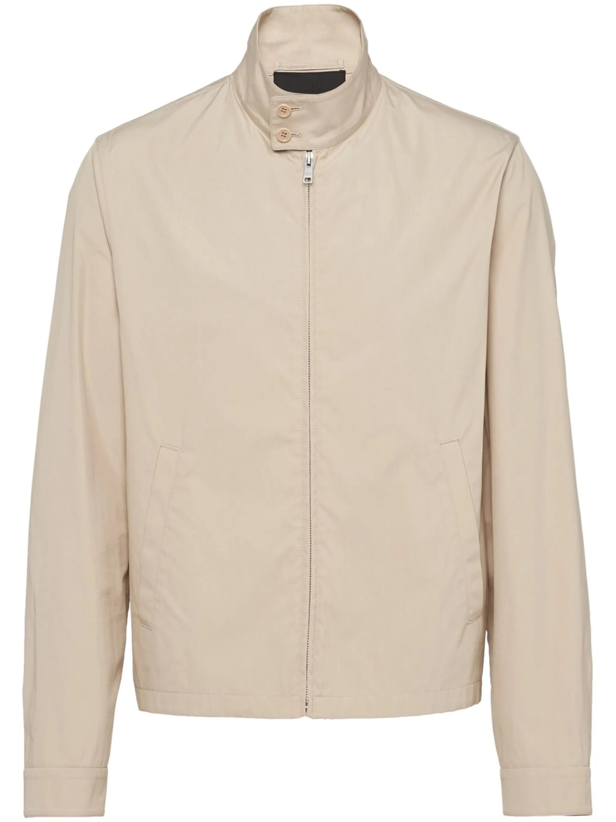 triangle-logo blouson jacket