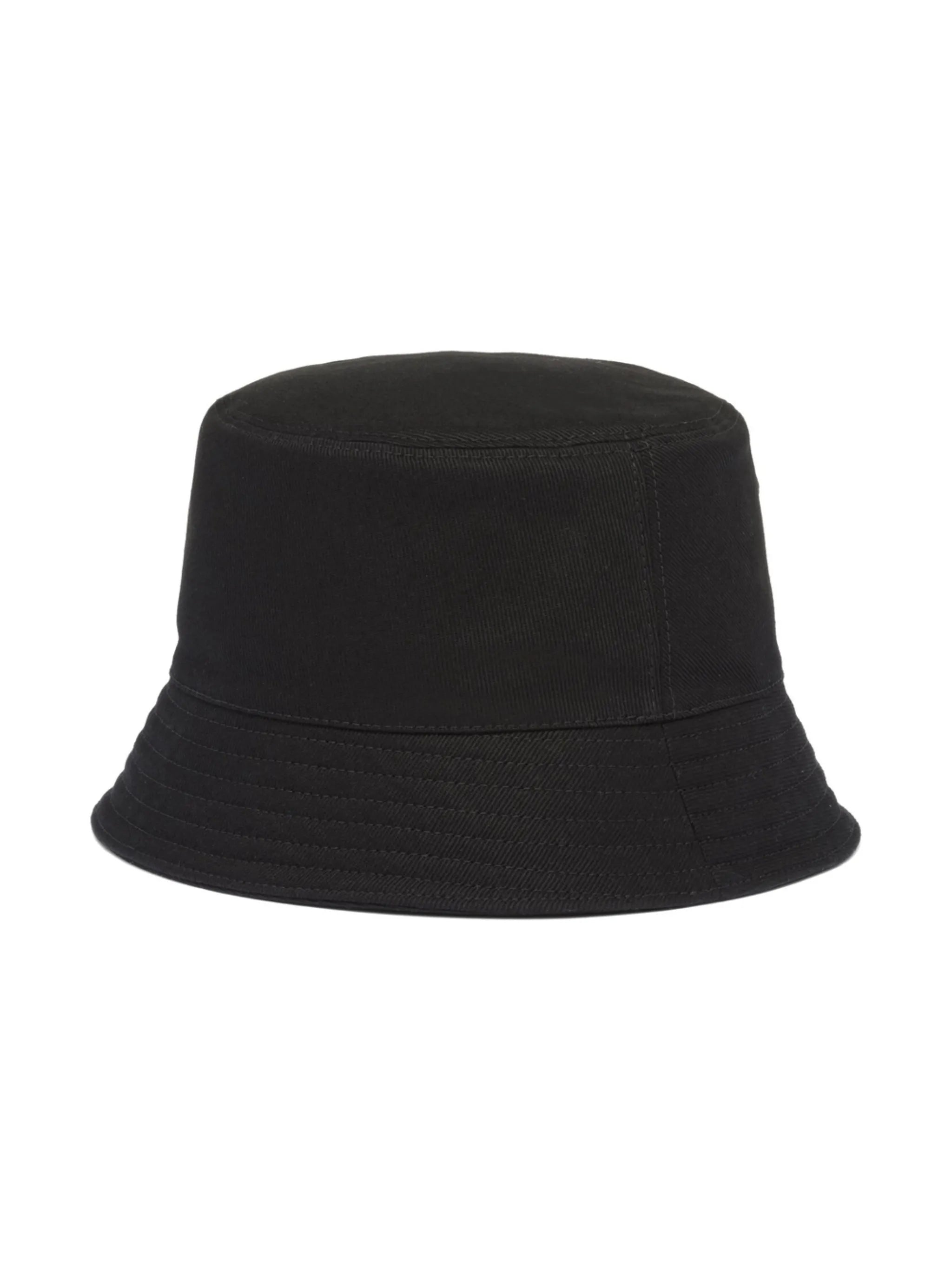 logo-embroidered bucket hat