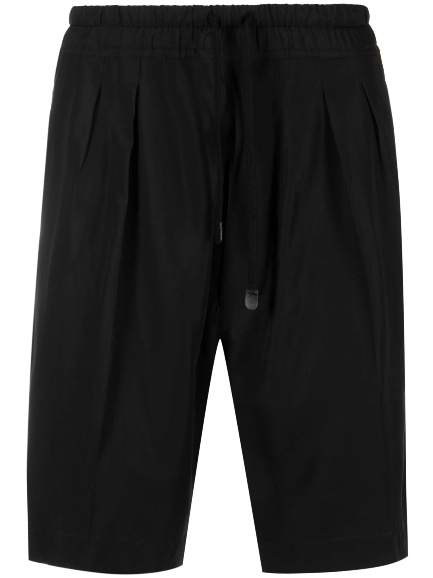 drawstring waistband lyocell shorts