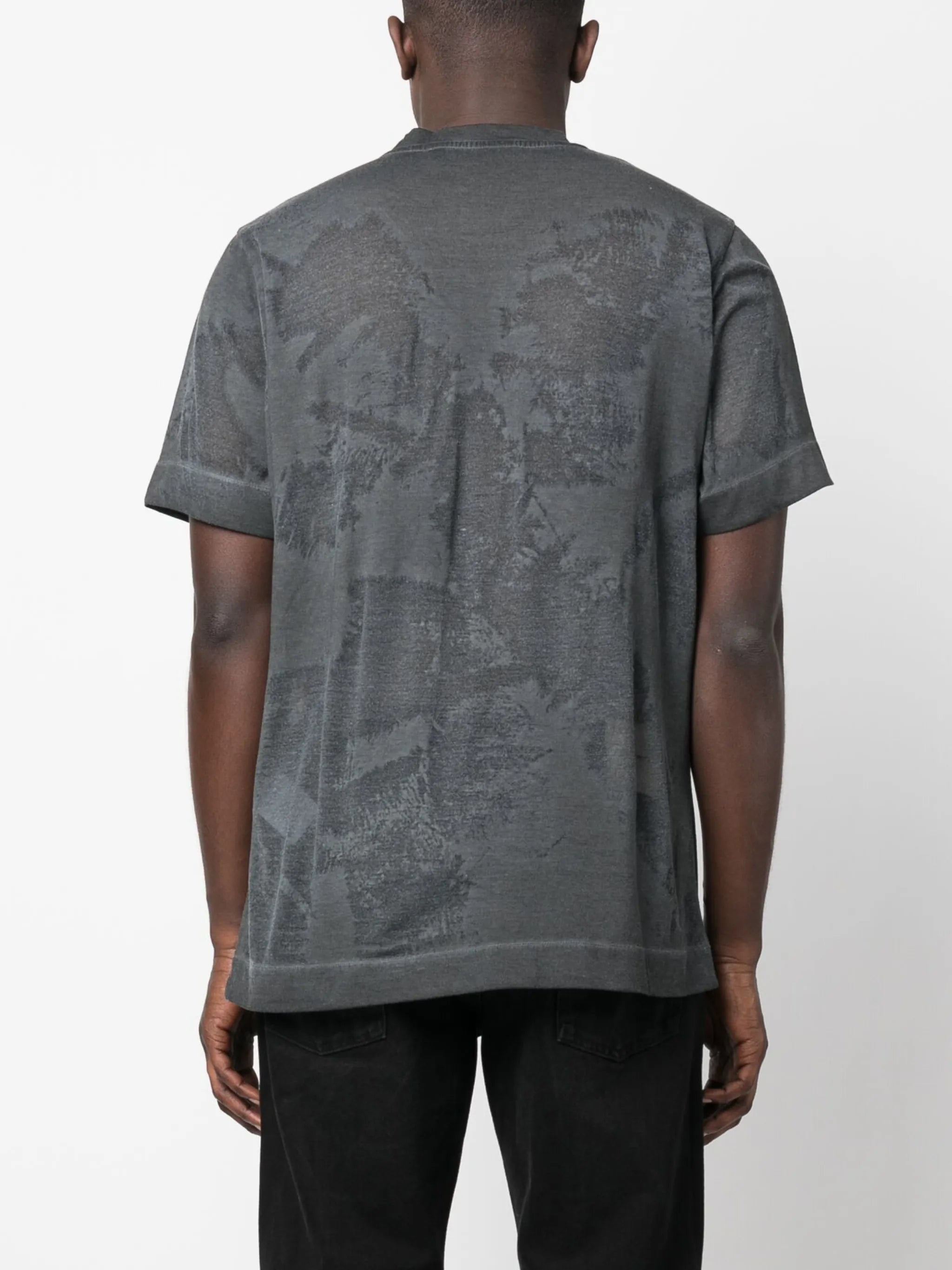 graphic-print cotton-blend T-Shirt