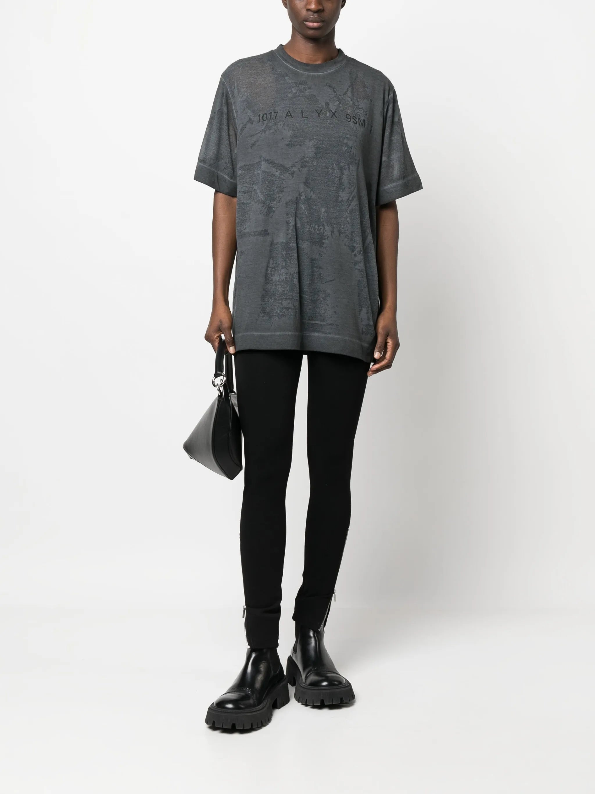 graphic-print cotton-blend T-Shirt