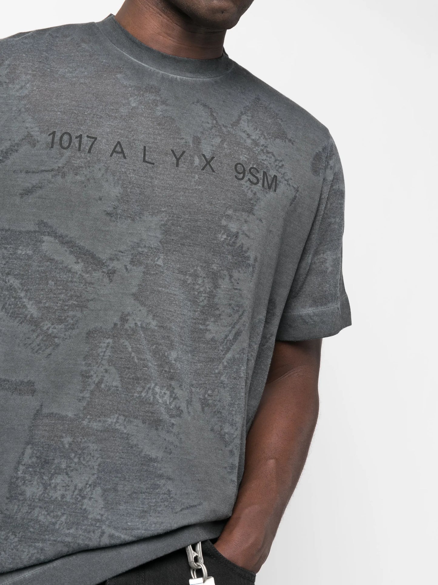 graphic-print cotton-blend T-Shirt