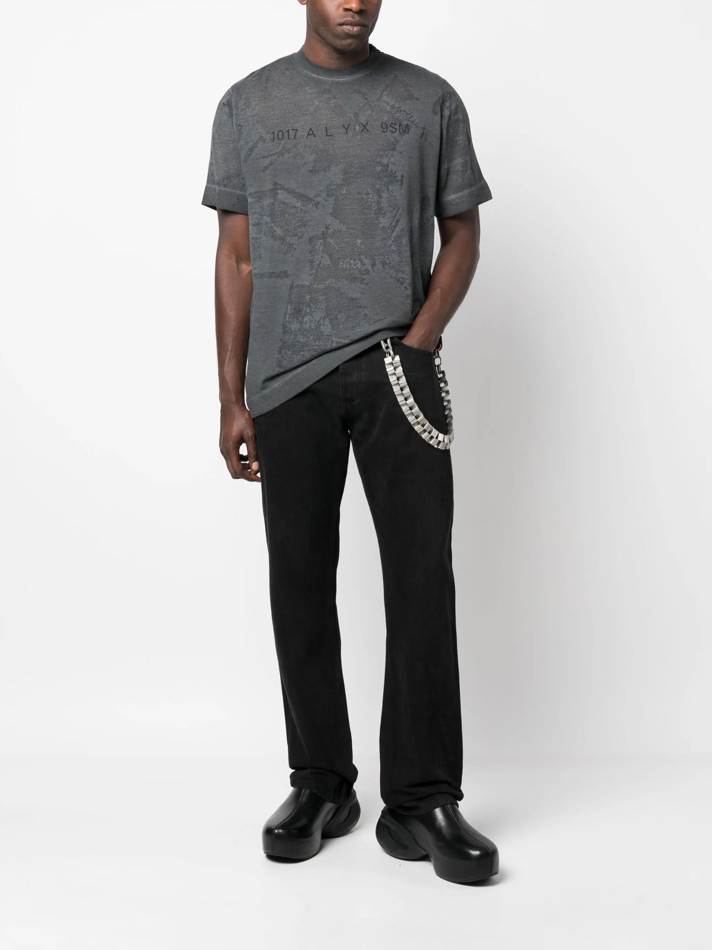 graphic-print cotton-blend T-Shirt