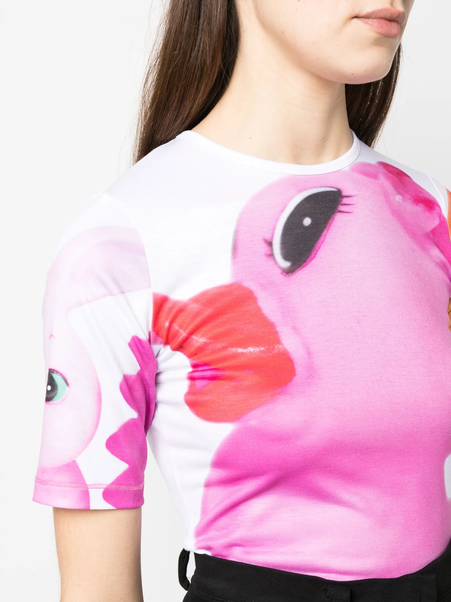 all-over graphic print T-shirt