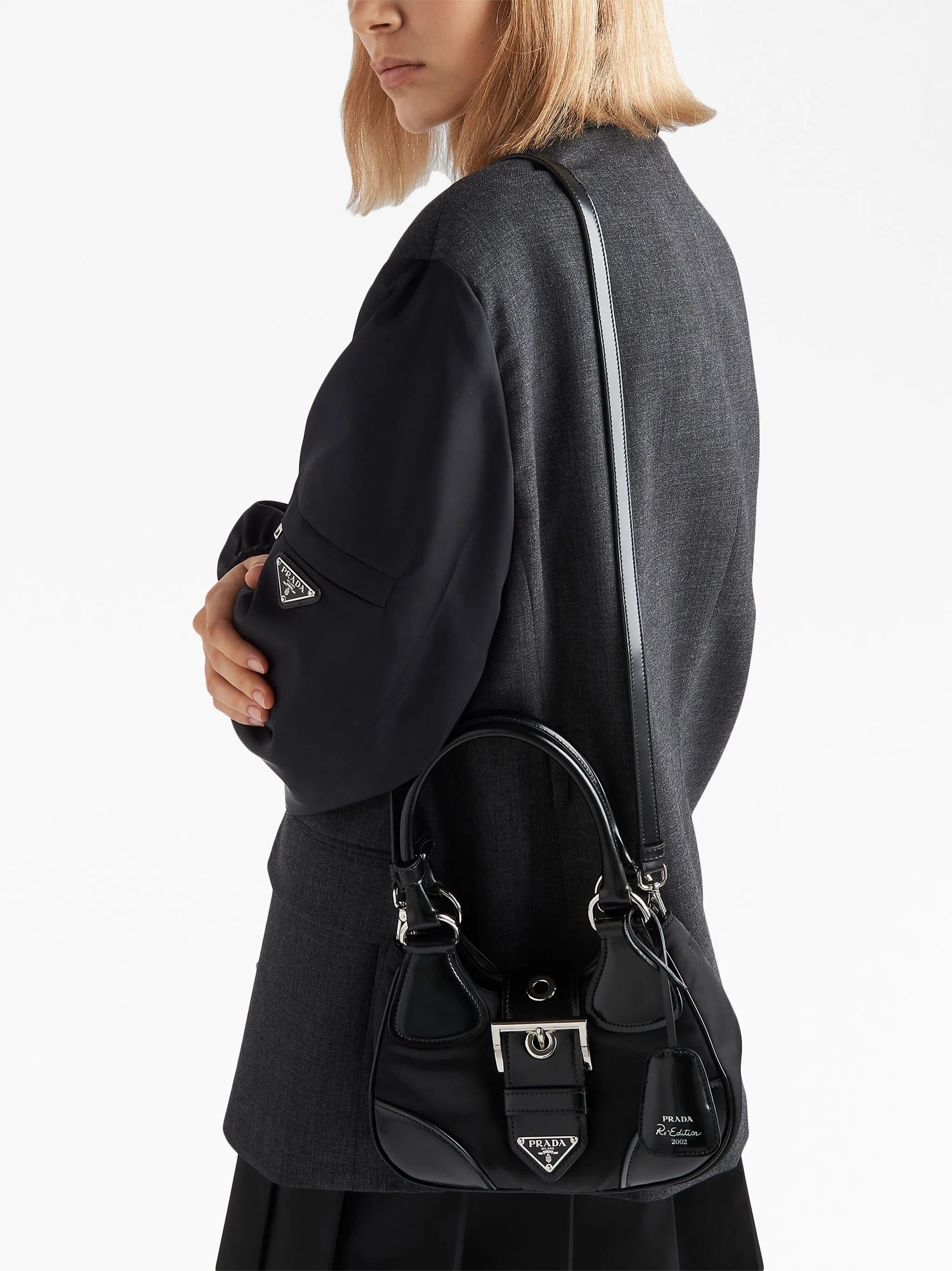 Moon Re-Nylon mini bag