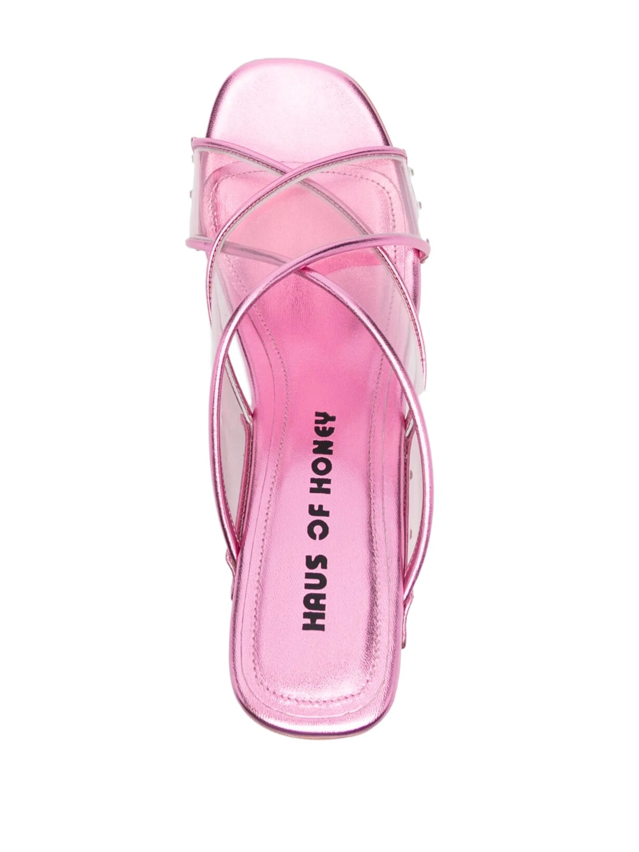 115mm open-toe mules