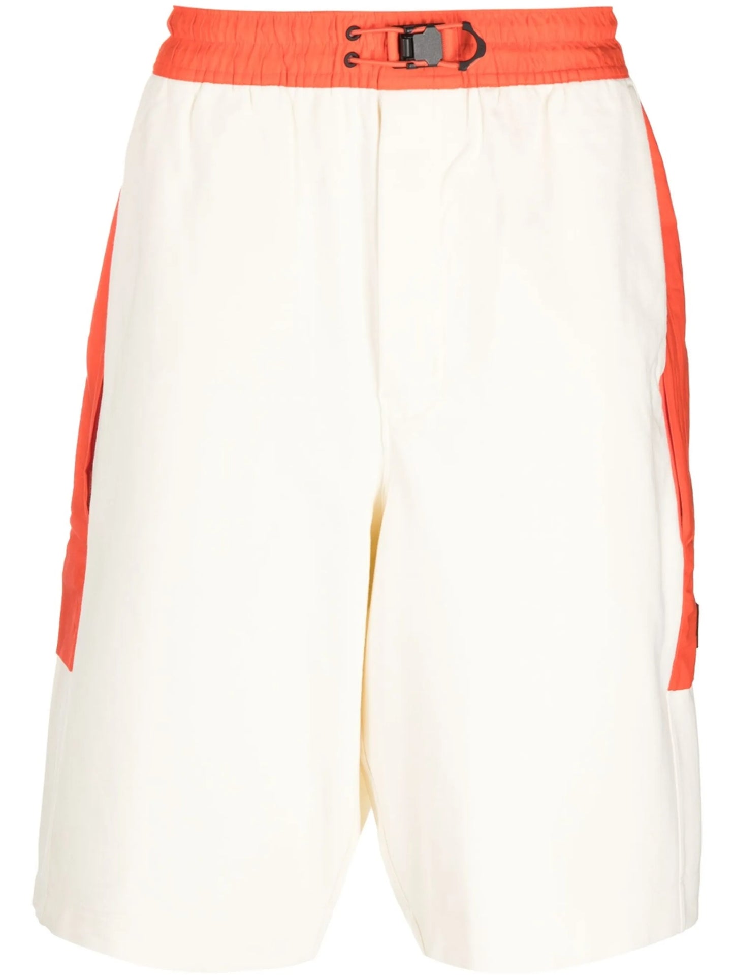 organic-cotton track shorts