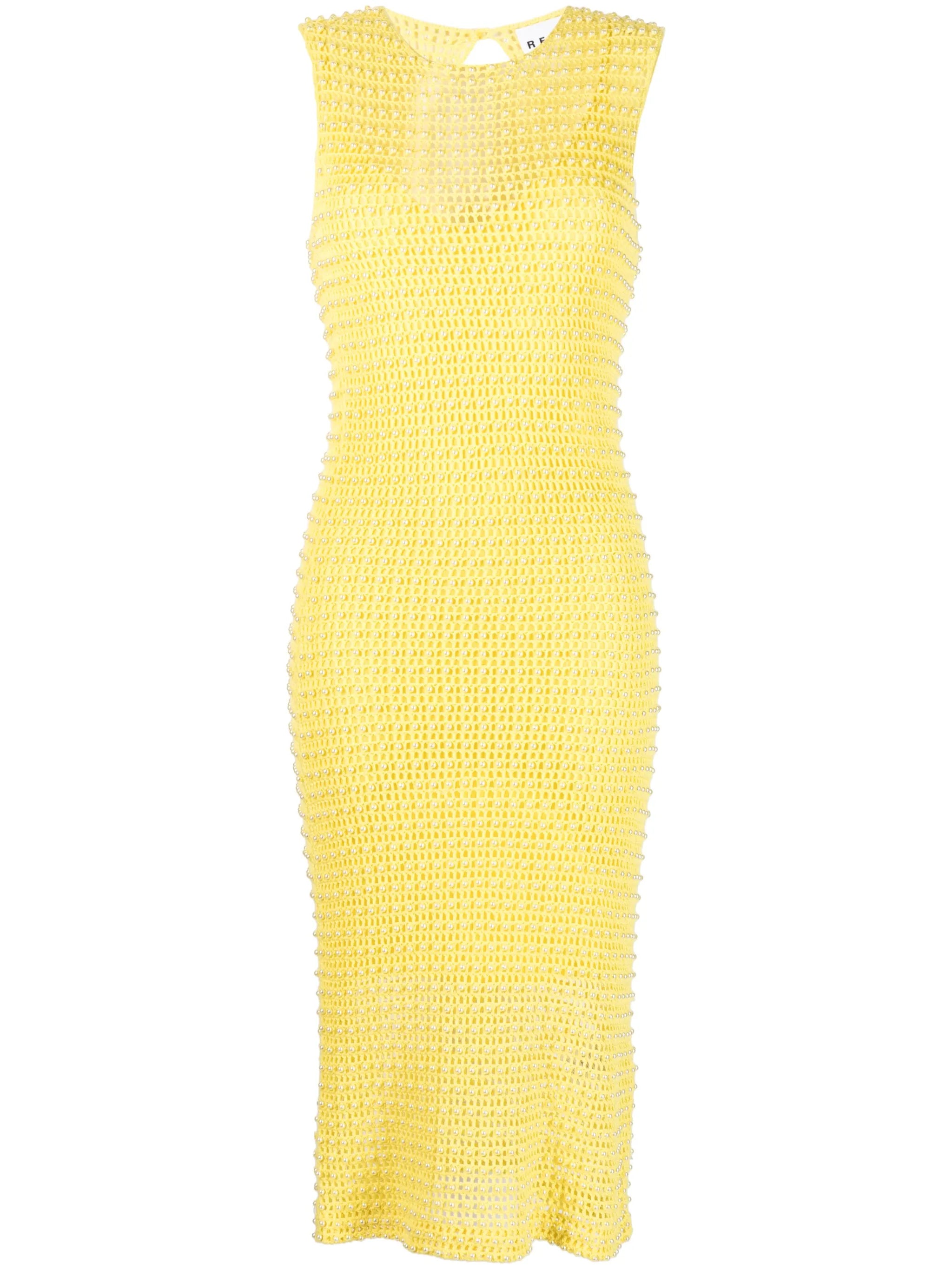 Samina croché midi dress