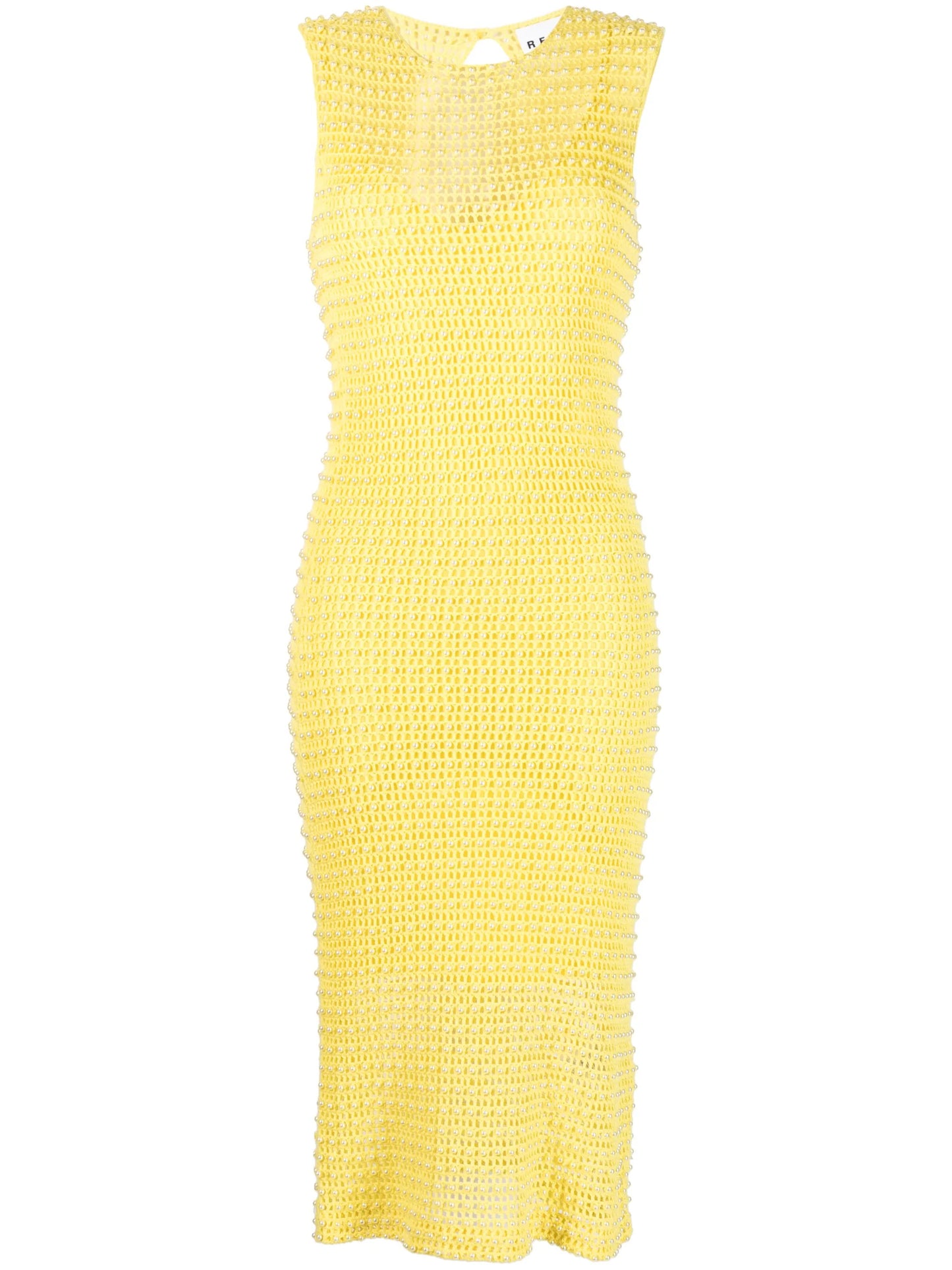 Samina croché midi dress