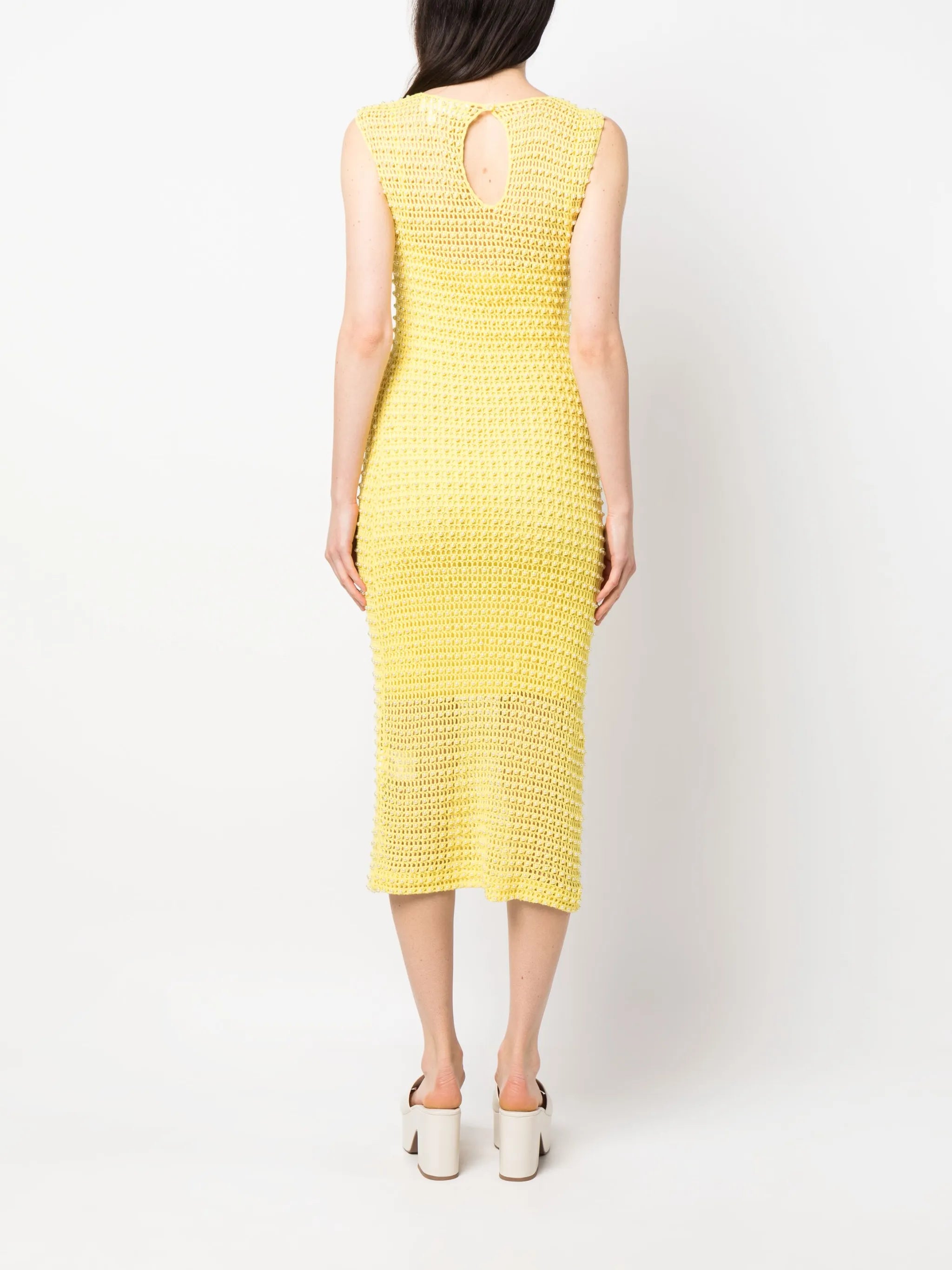 Samina croché midi dress