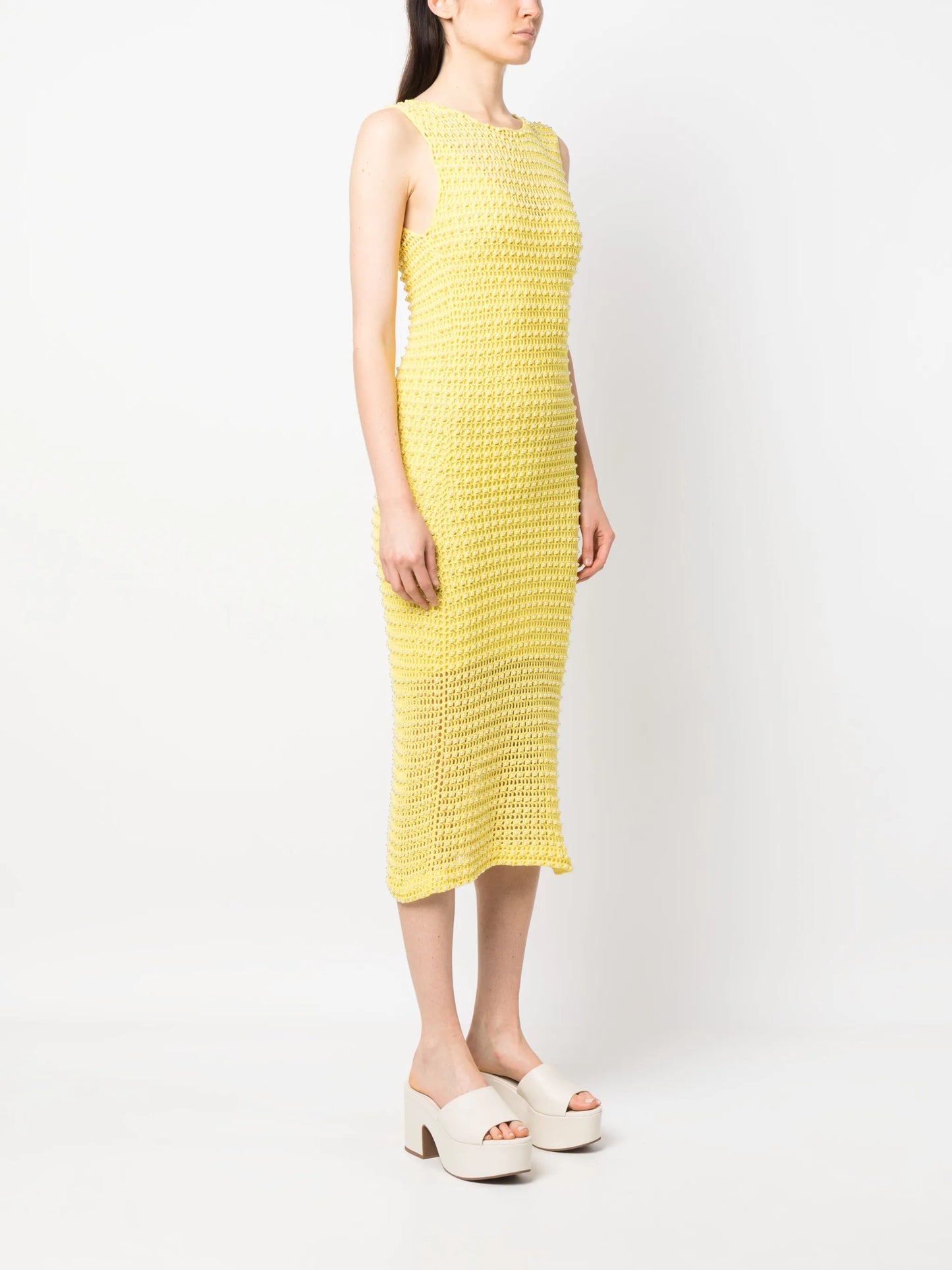 Samina croché midi dress