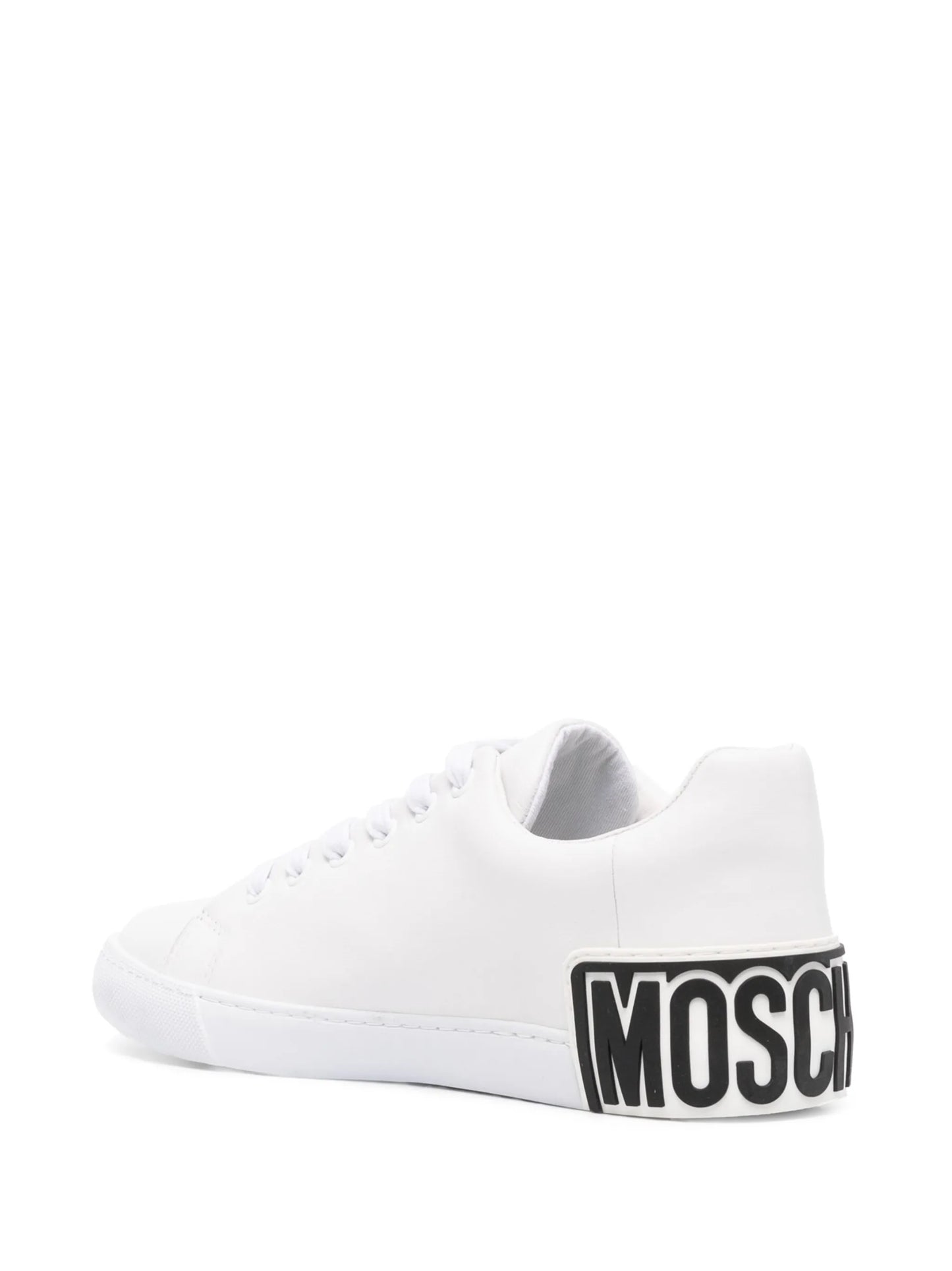 low-top leather sneakers