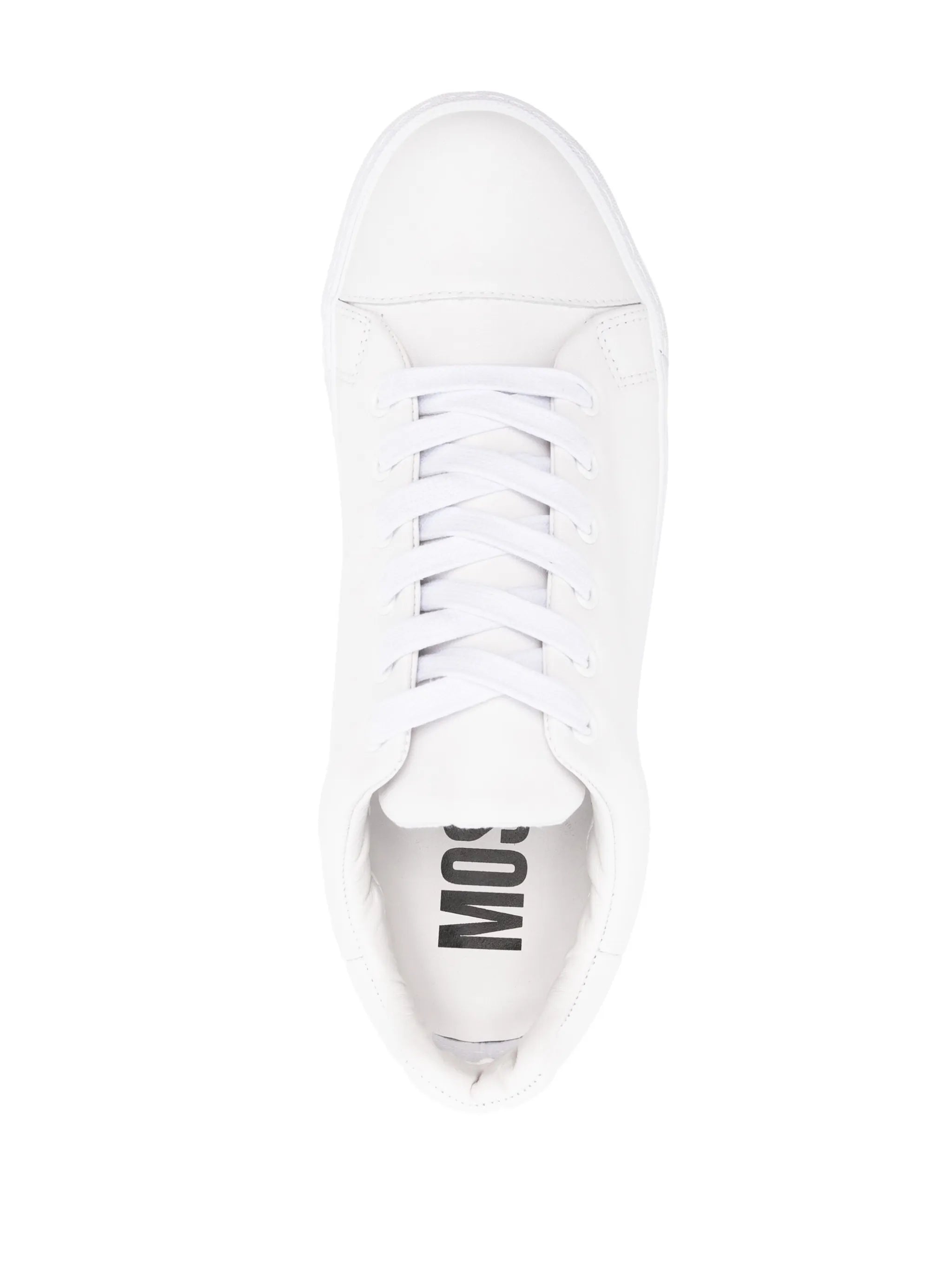 low-top leather sneakers