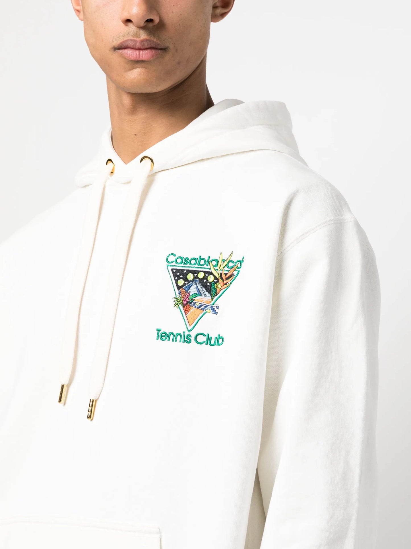 Tennis Club organic cotton hoodie