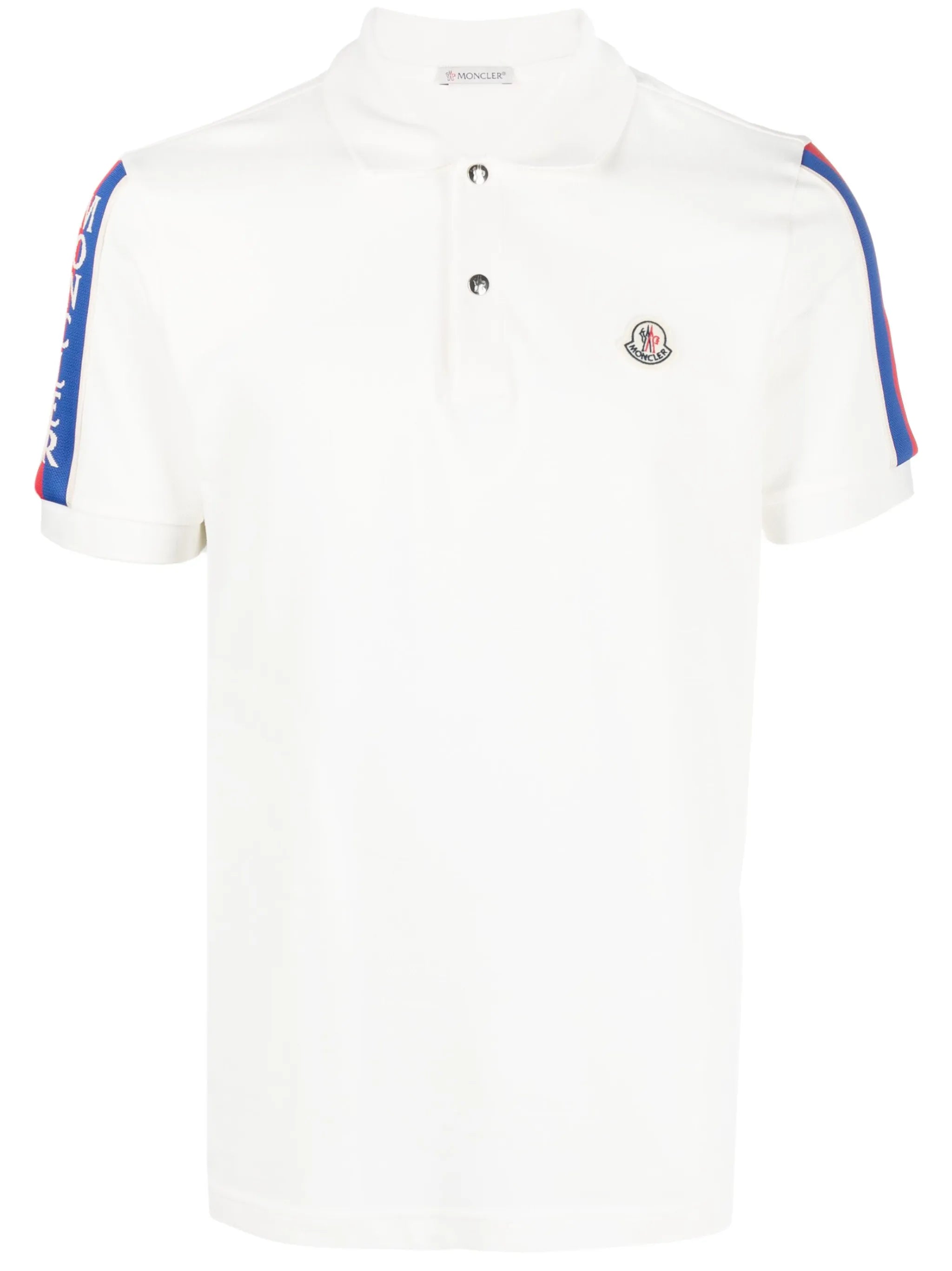 logo-patch cotton polo shirt