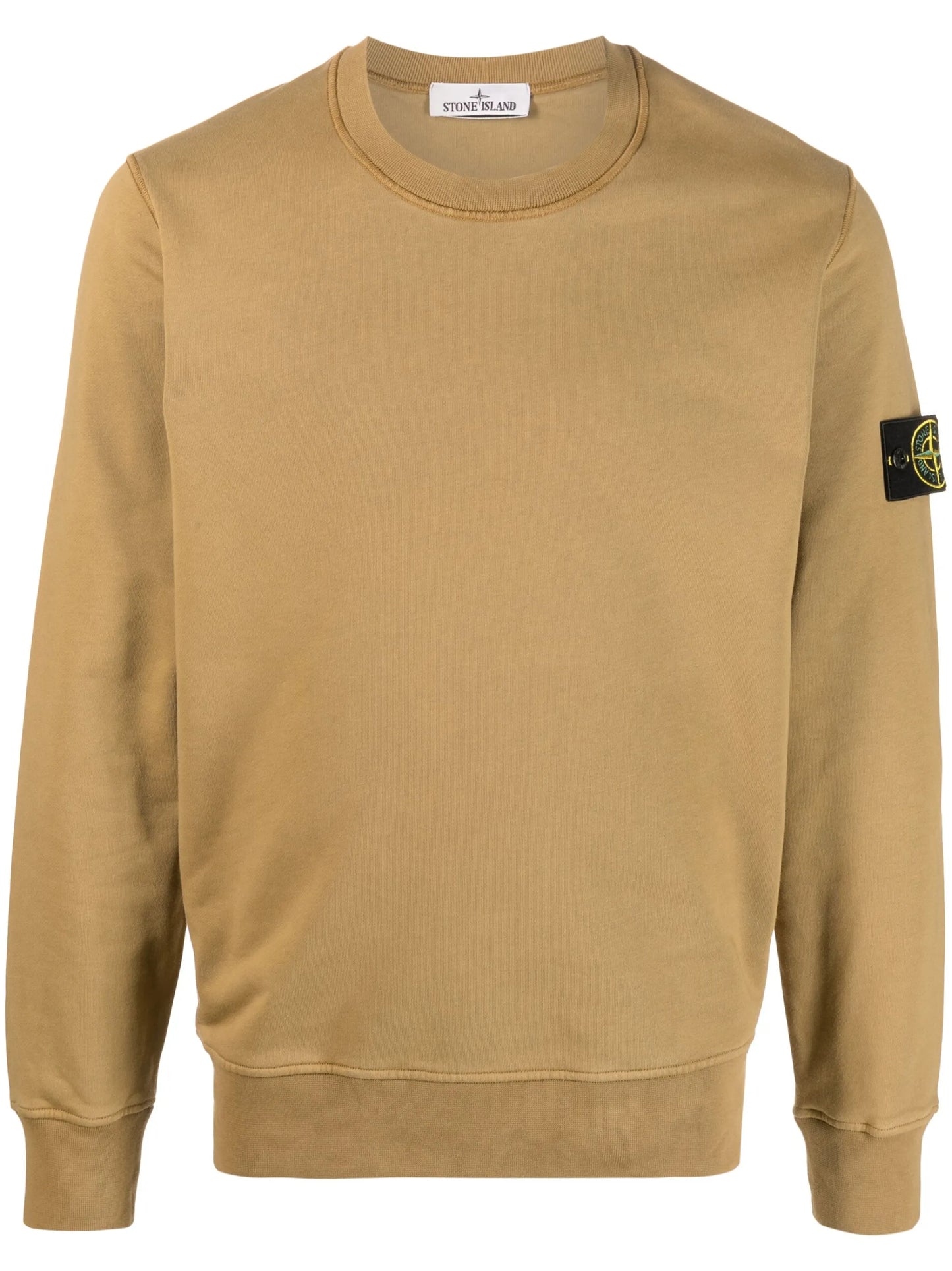 logo-patch sleeve sweatshirt