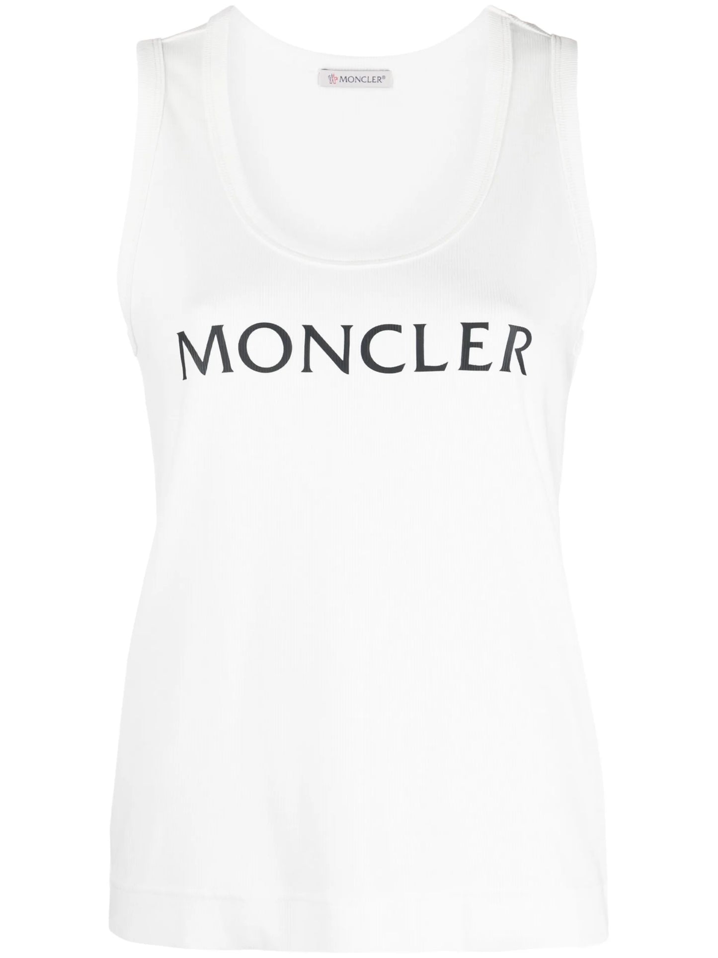 logo-print tank top