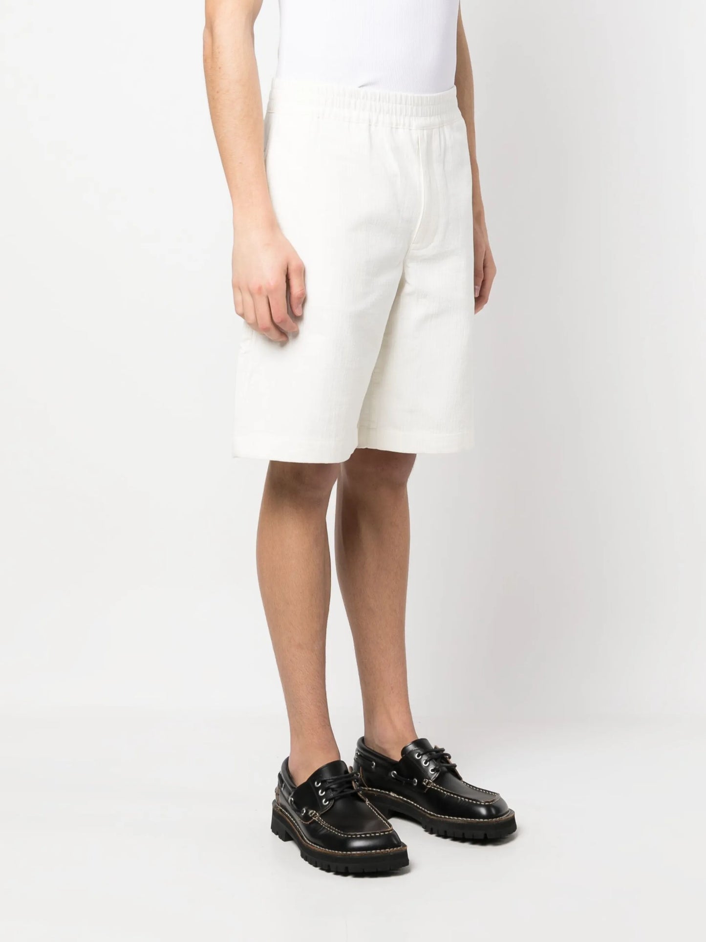 cotton track shorts