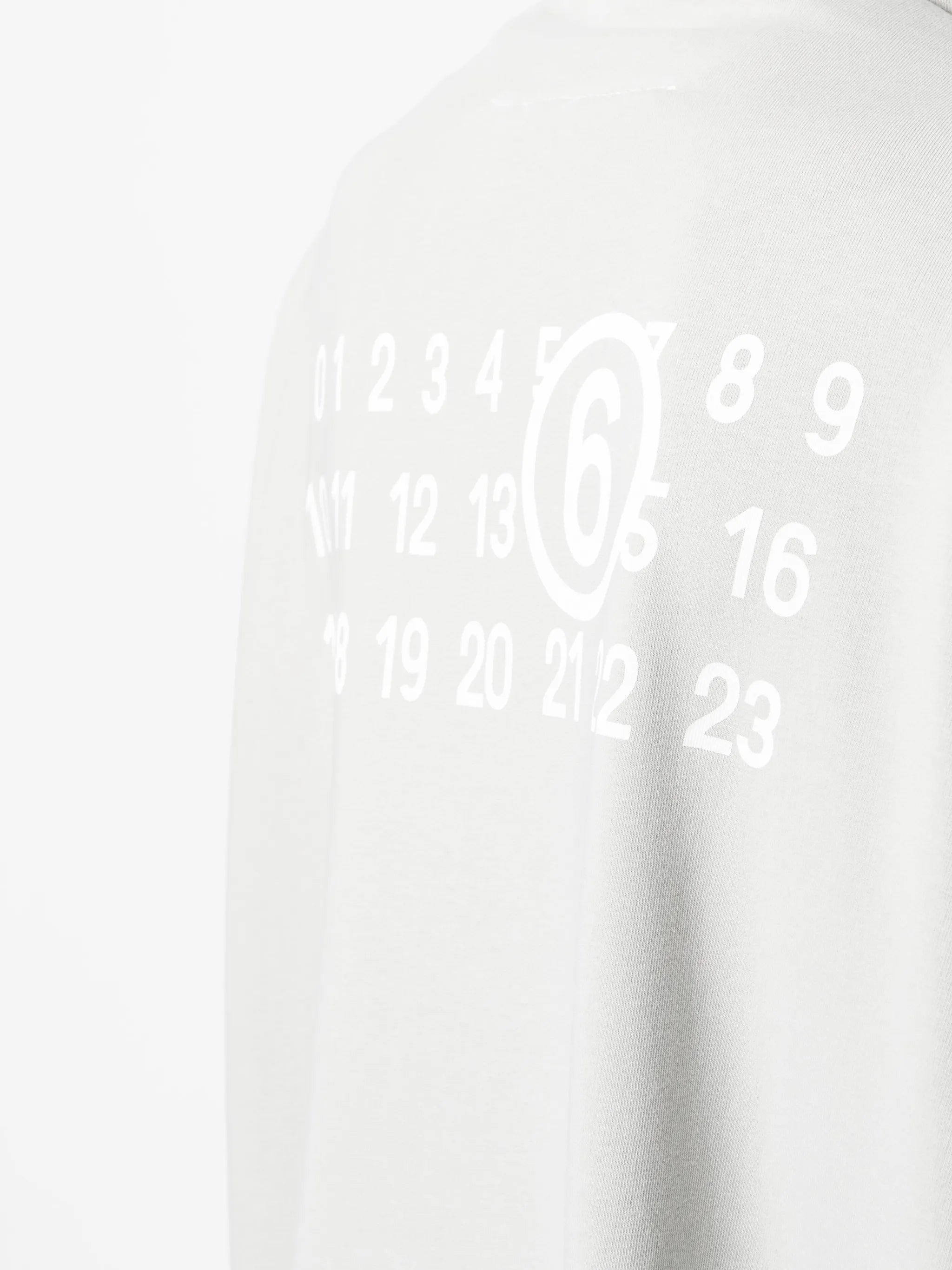 numeric signature-print knit cardigan